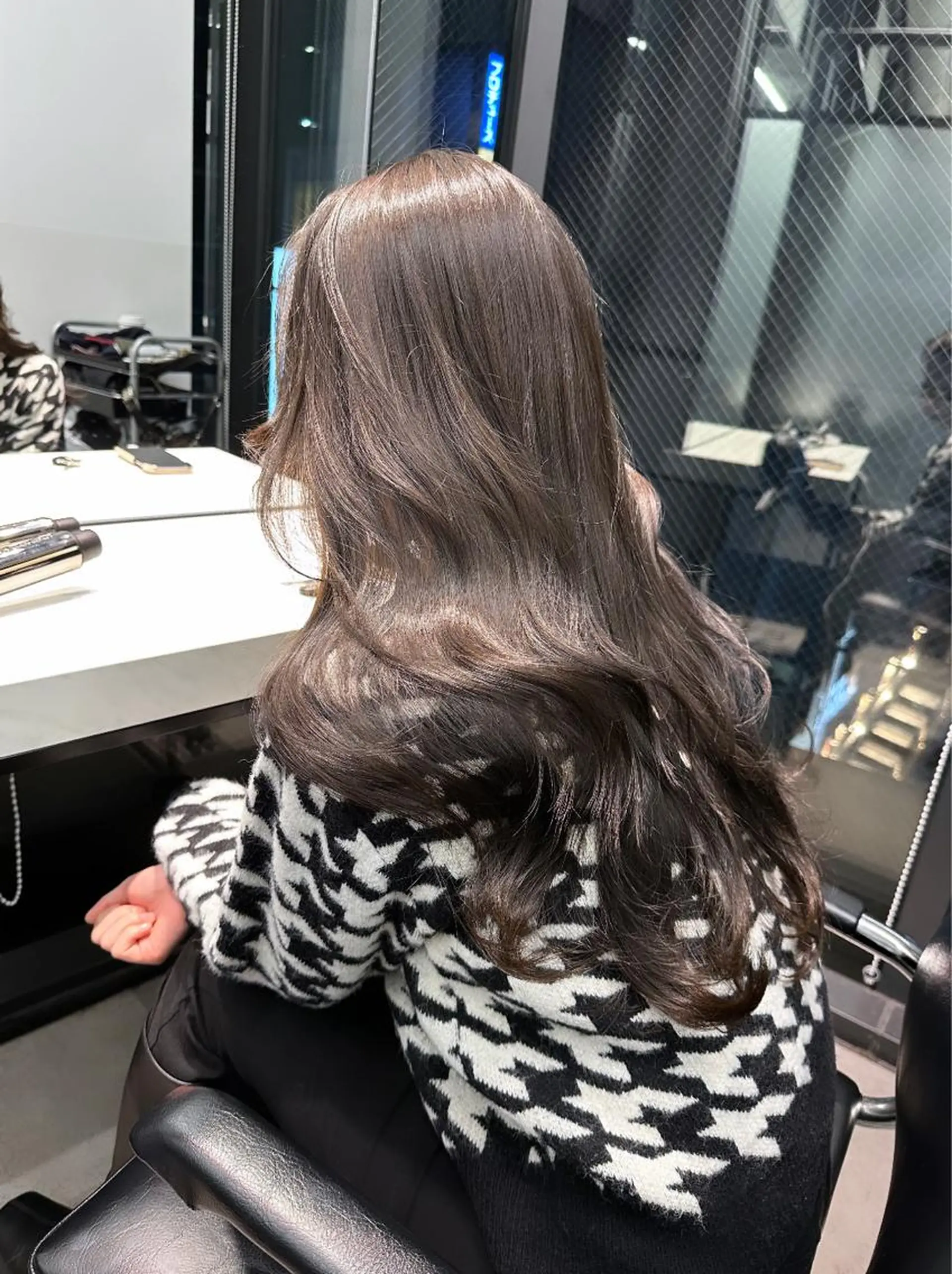 ミディアム カラー 韓国ヘア 店長NEGIのヘアスタイル