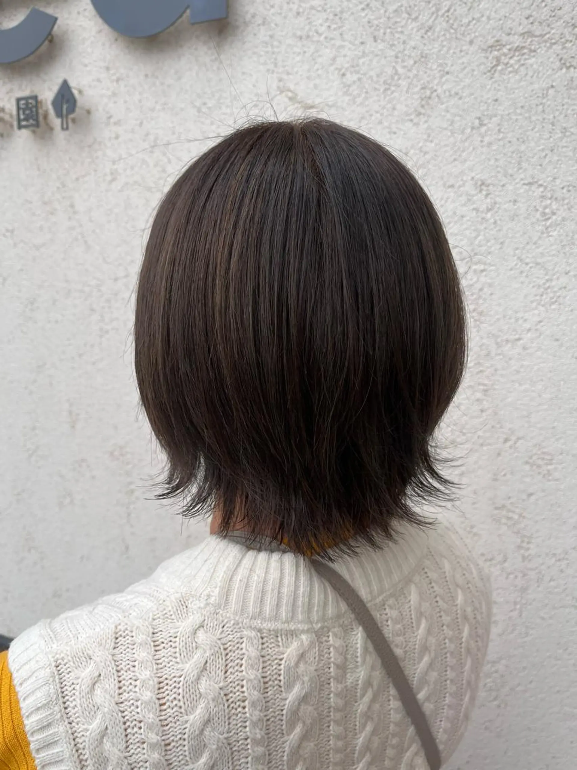 ショート ボブ くびれヘア 艶髪／レイヤーカット 塚越　紗菜のヘアスタイル