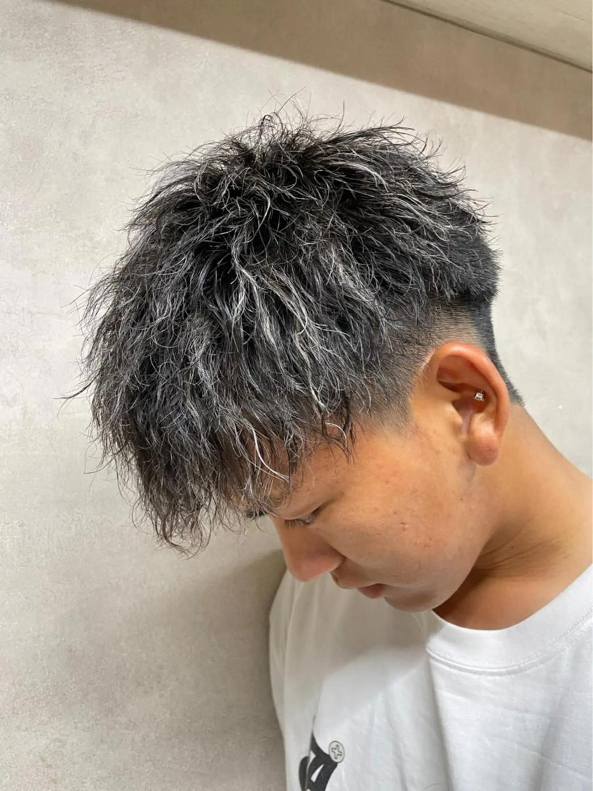 パーマ メンズ men's限定/ 難波/Ryoyaのヘアスタイル