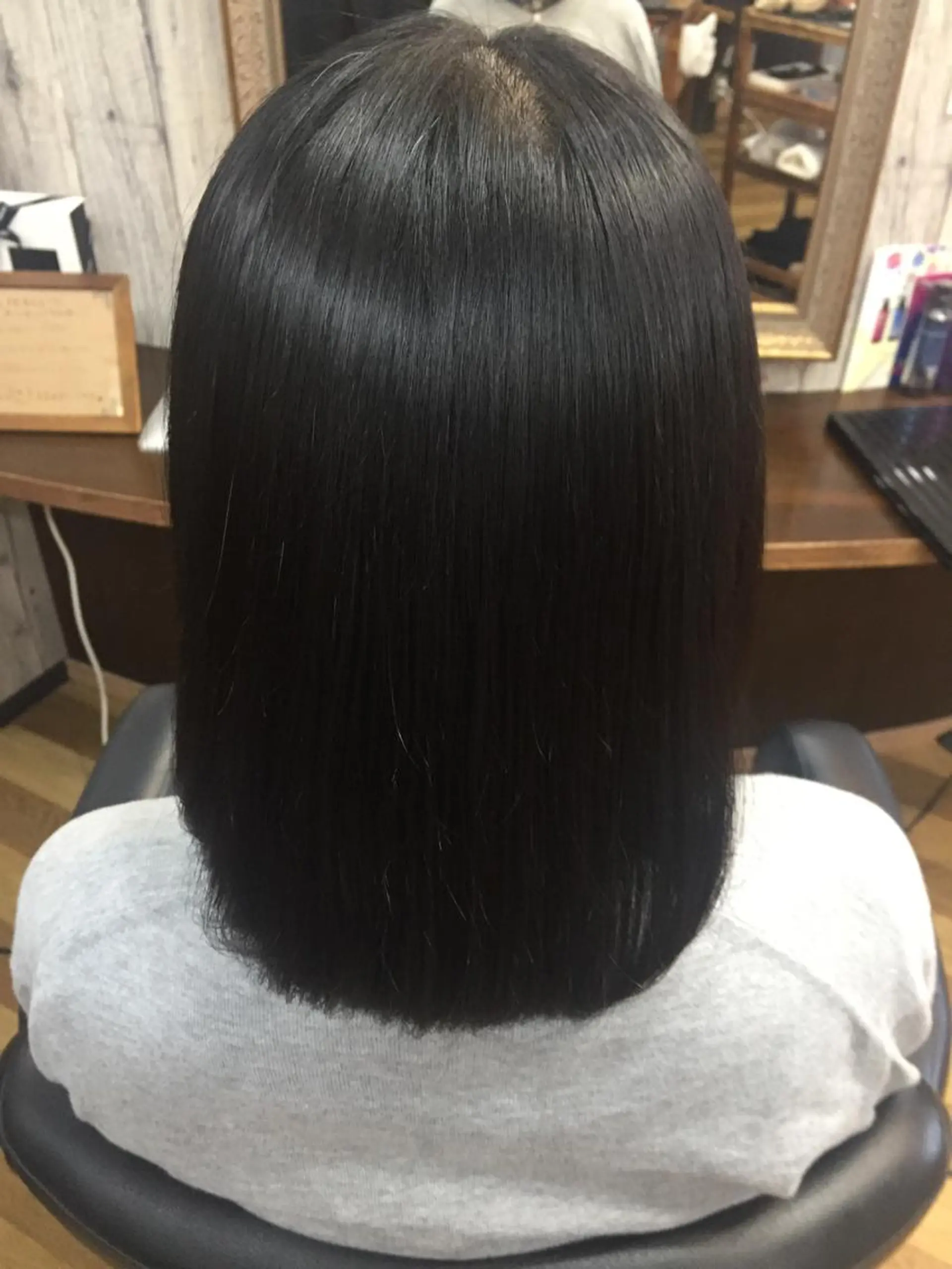 パーマ 縮毛矯正 中山 ルミ子のヘアスタイル