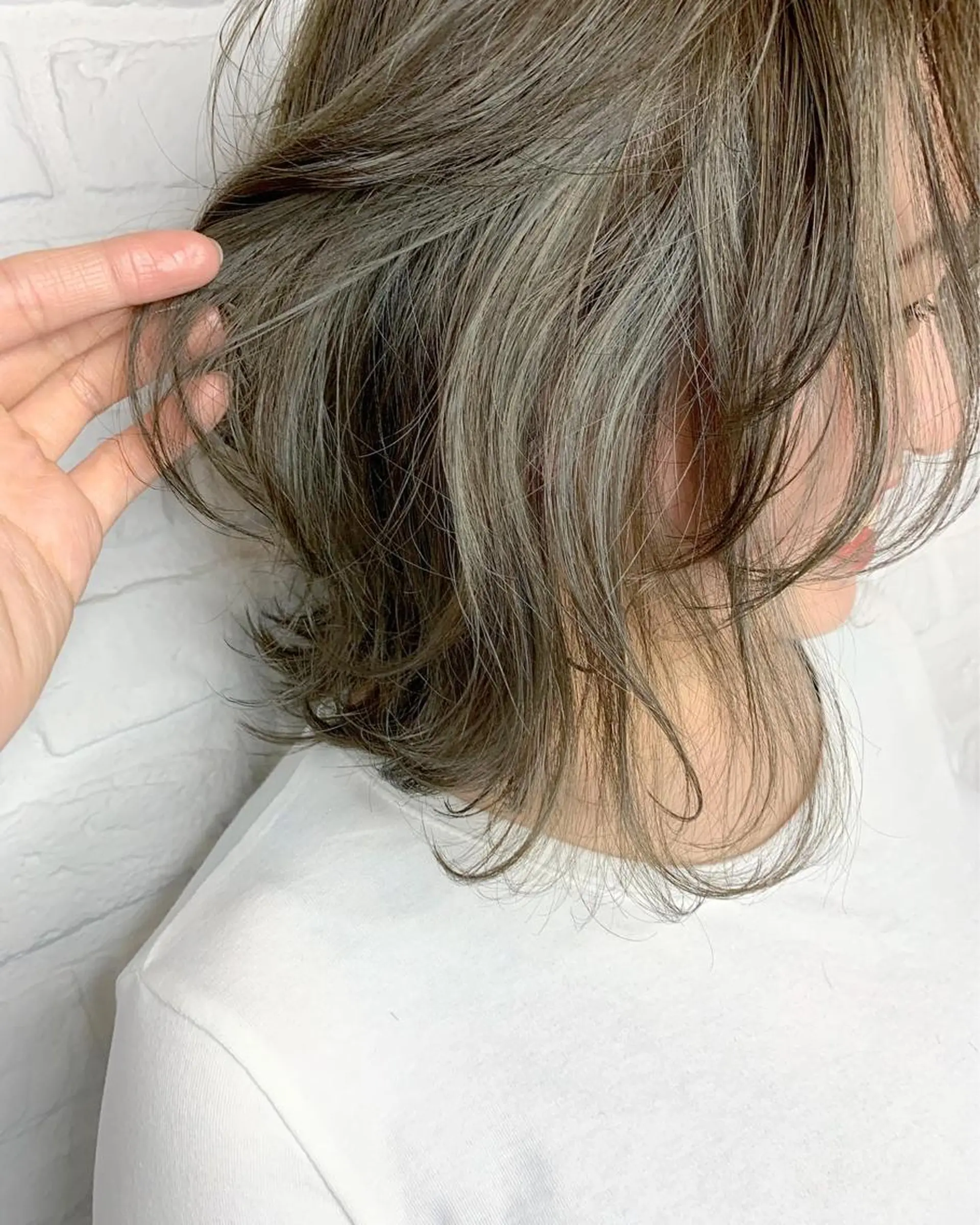 ミディアム カラー flocci🌙 フロクシのヘアスタイル