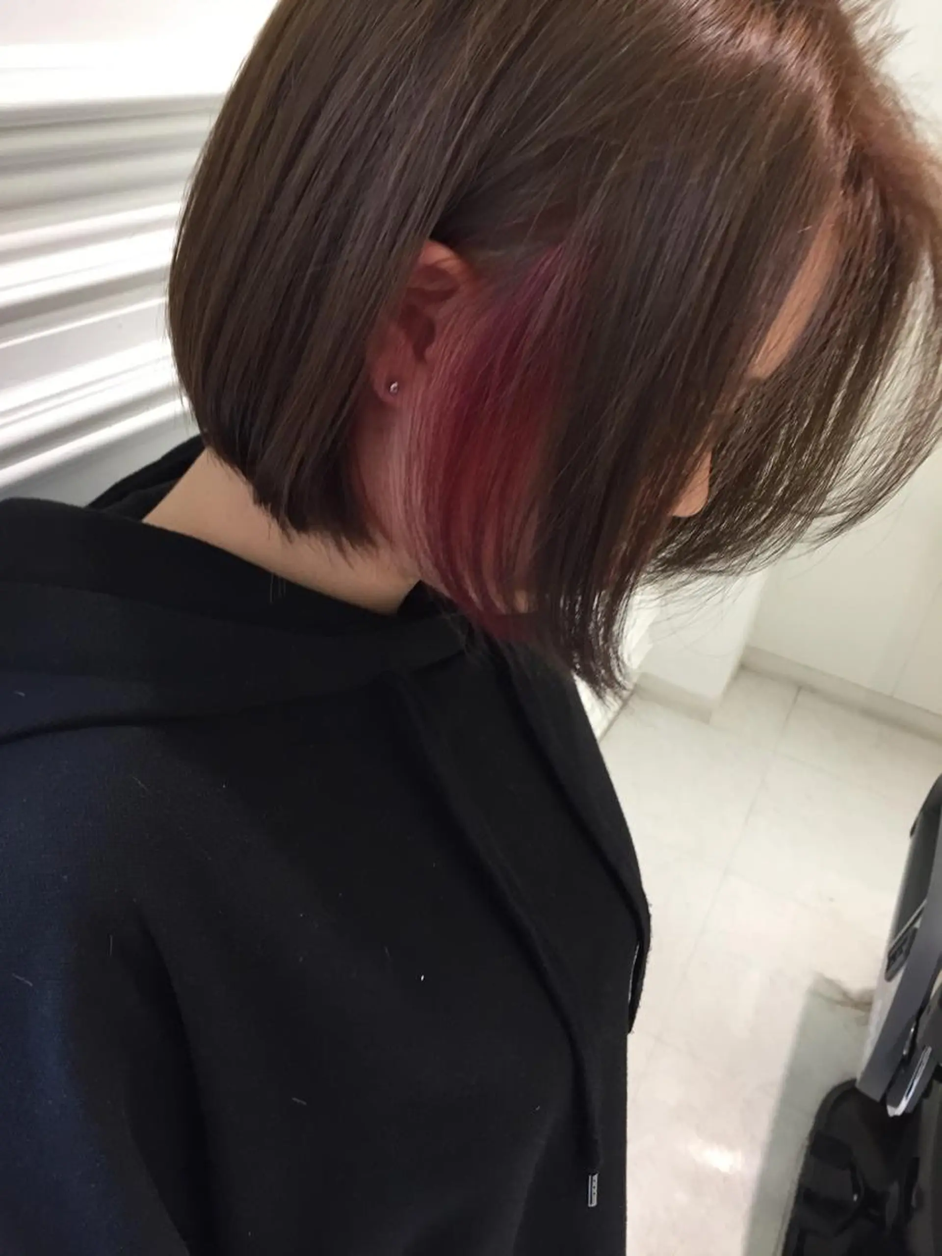 ショート カラー アッシュ ラベンダーカラー ラベンダーアッシュ ピンクカラー ボブ 武田 久司のヘアスタイル