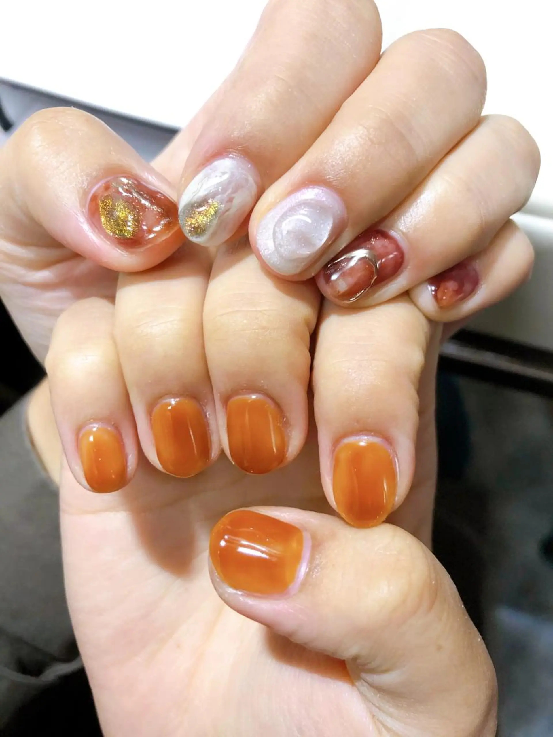 ネイル アートネイル ワンカラーネイル Ｍ☆NAIL asamiのネイルデザイン