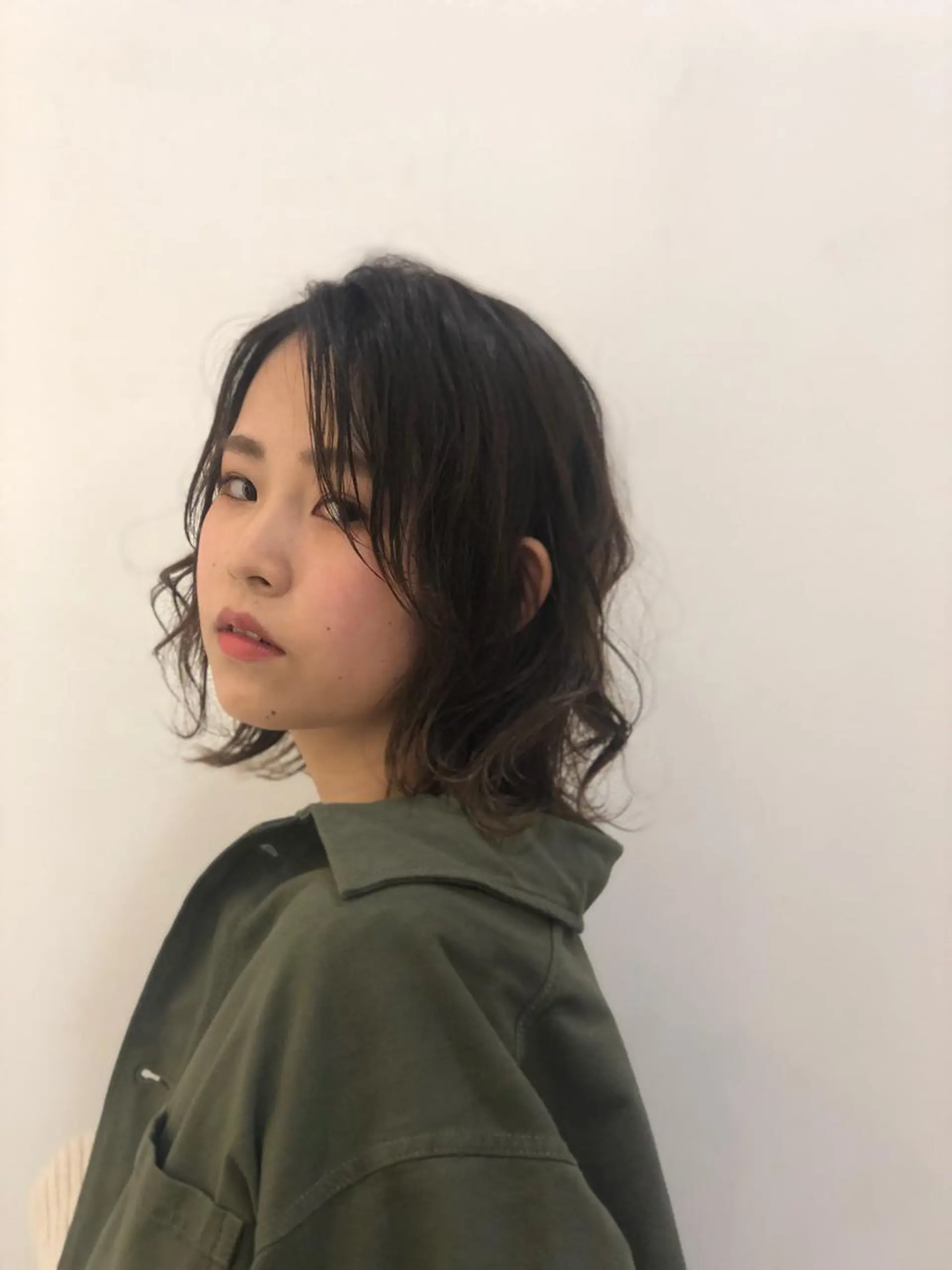 ミディアム カラー パーマ リリー /Men's/パーマのヘアスタイル