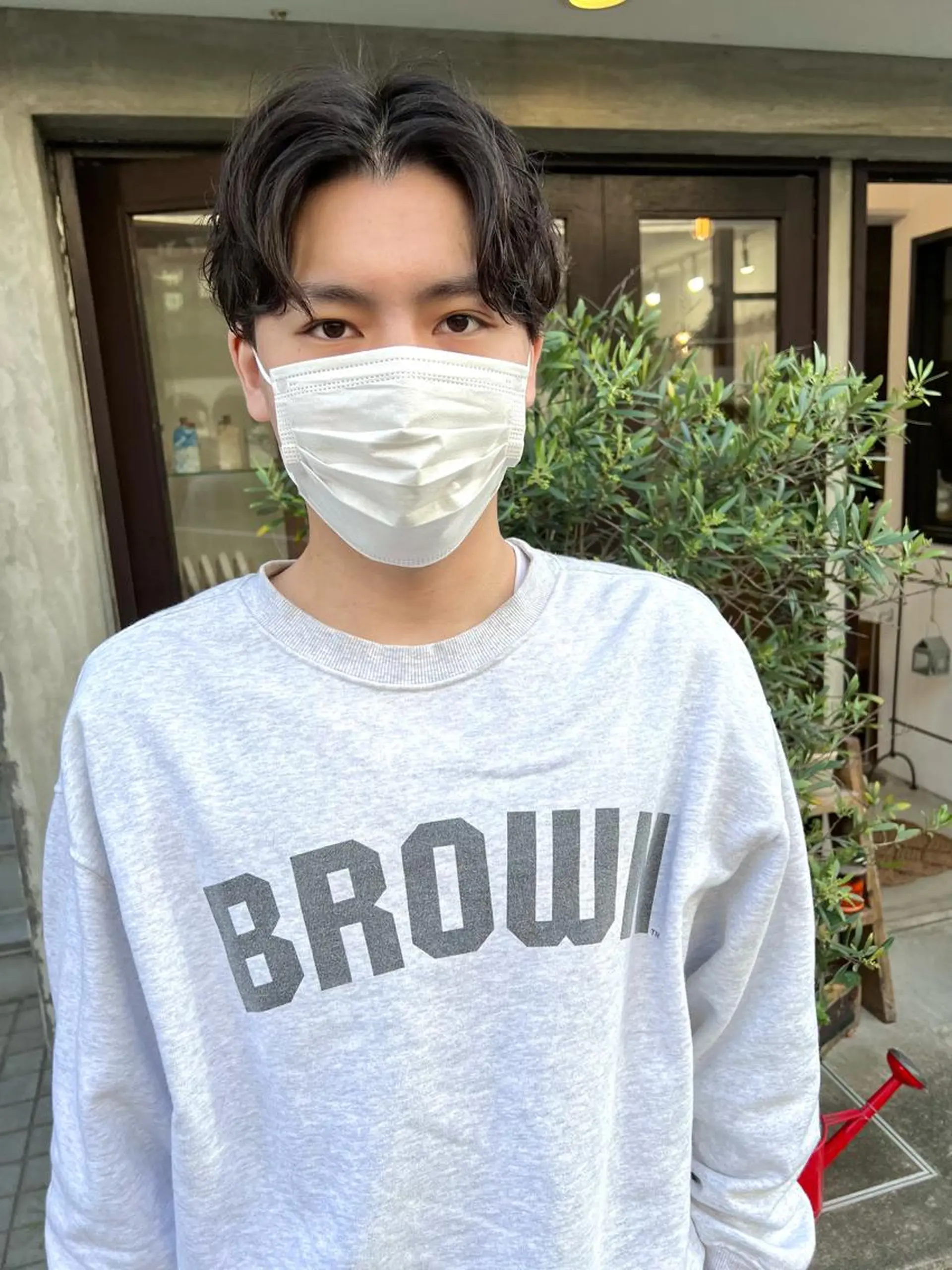 ショート メンズ 木村陸弥 似合わせ 透明感カラー🌿のヘアスタイル