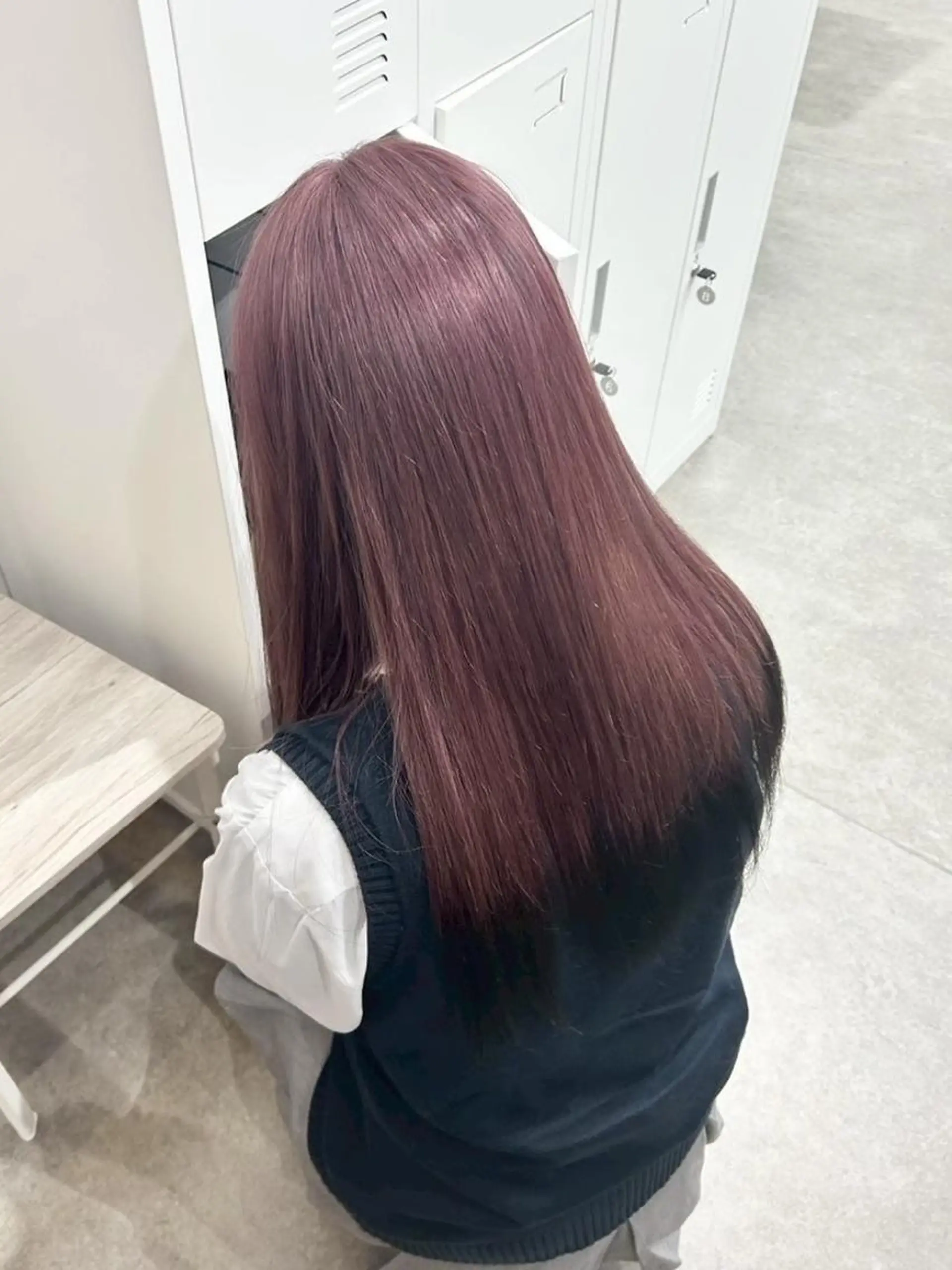 ロング カラー ブリーチ ダブルカラー ヘアカラー トリートメント ✨【公式】 juhl.横浜✨のヘアスタイル