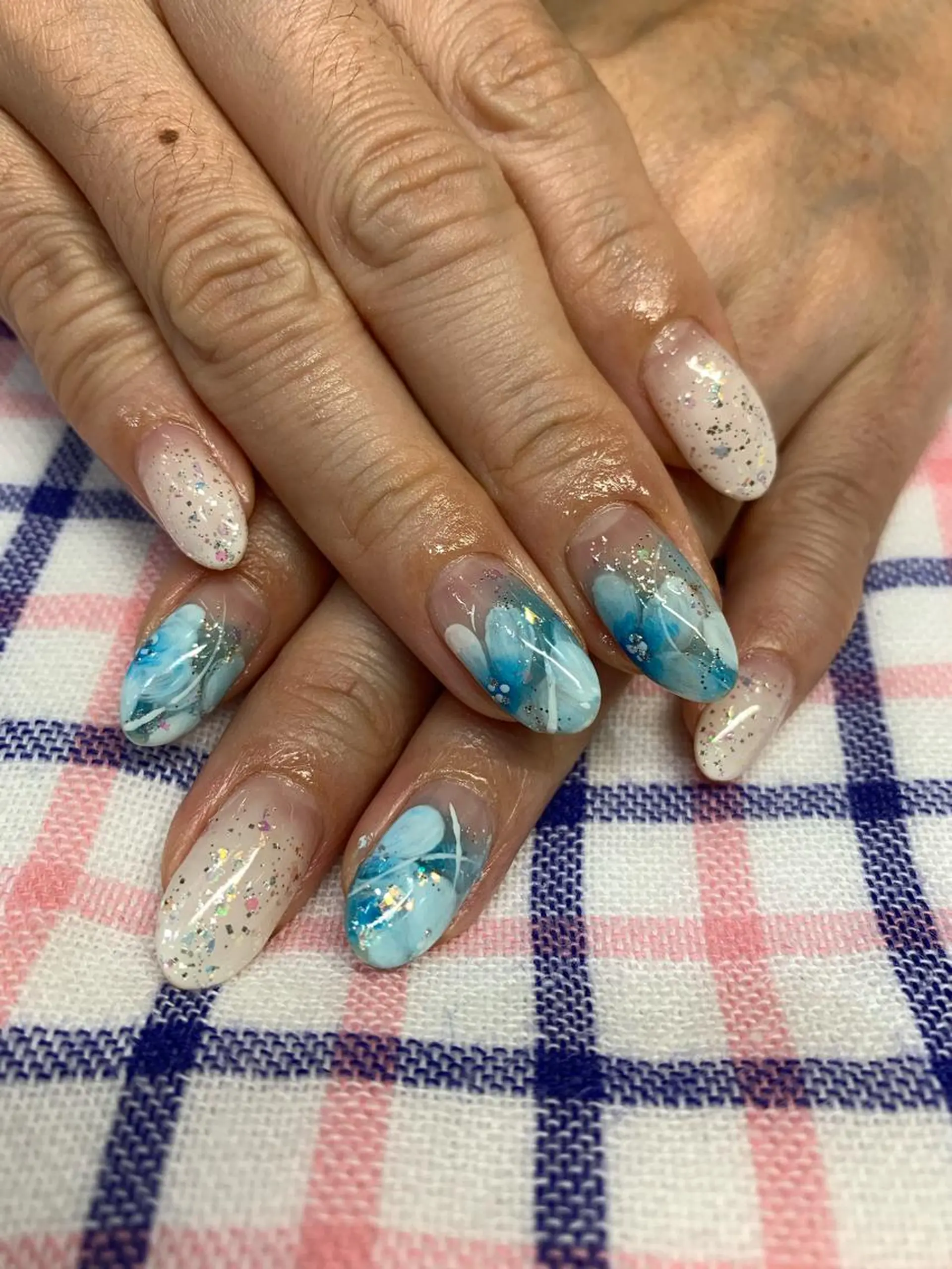ネイル アートネイル フラワーネイル グラデーション Nail Salon Momoのネイルデザイン