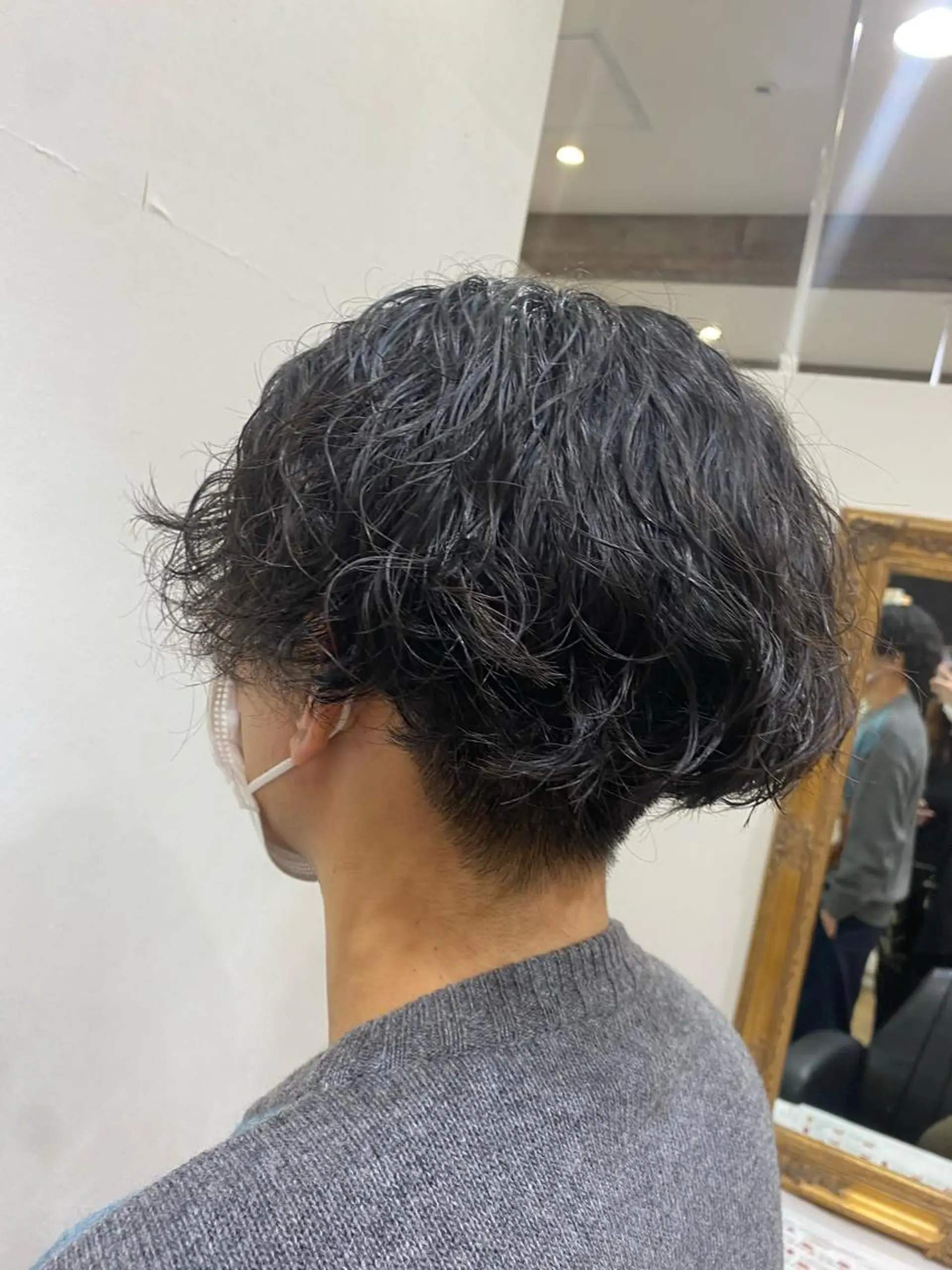 パーマ メンズ Ashanti 磯崎のヘアスタイル