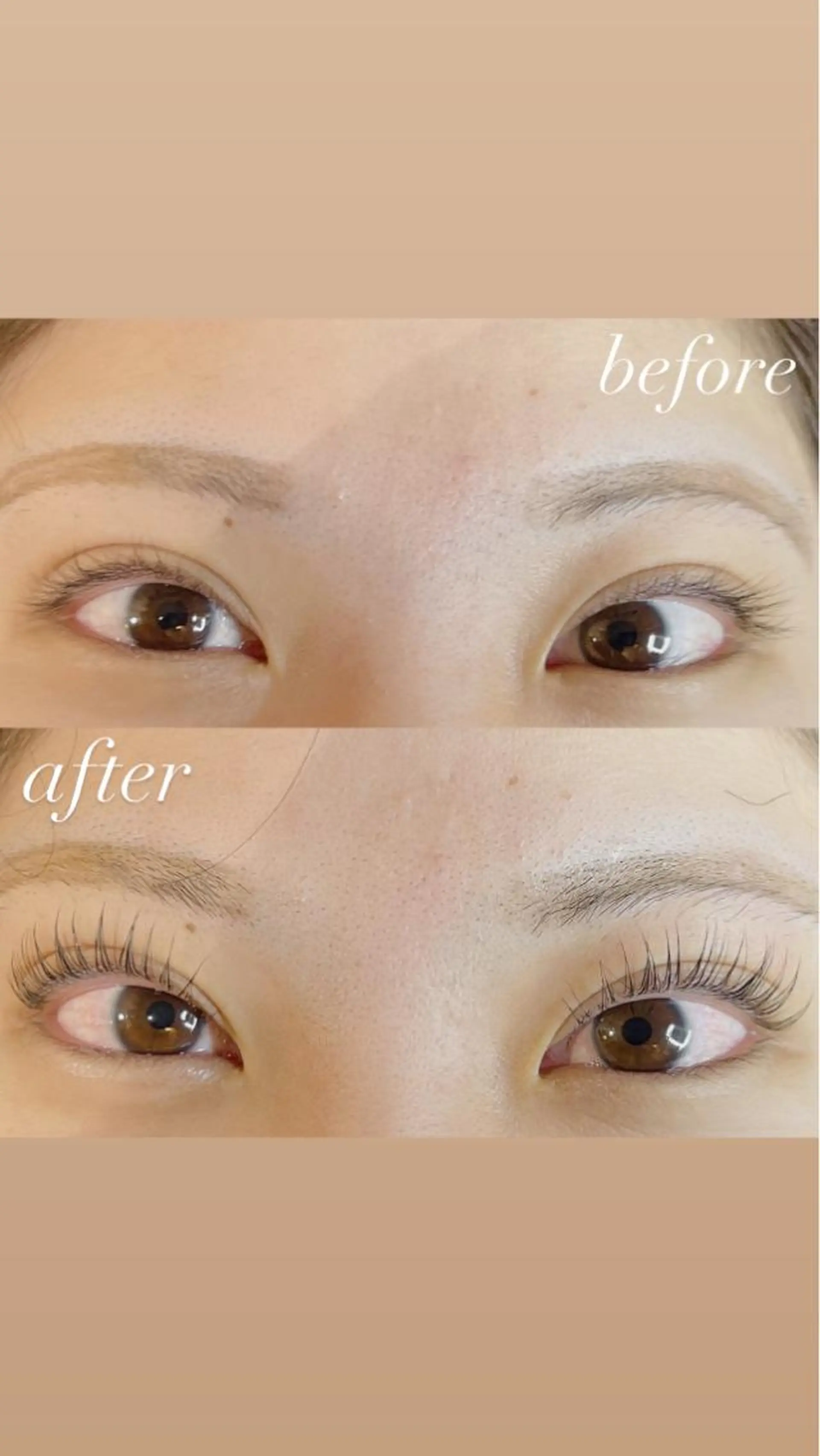 マツエク・マツパ 本多 渚彩のマツエク・マツパデザイン