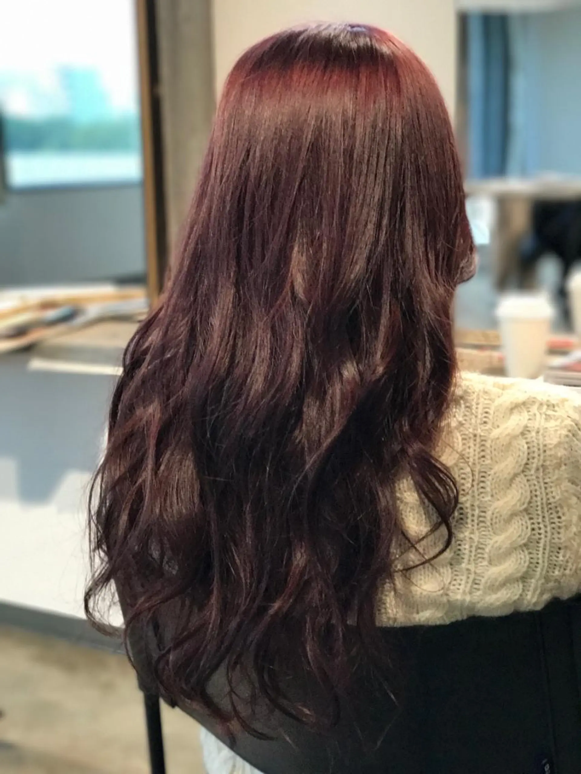 ミディアム セミロング ロング カラー 🌈ディレクター🌈 徳松優希のヘアスタイル