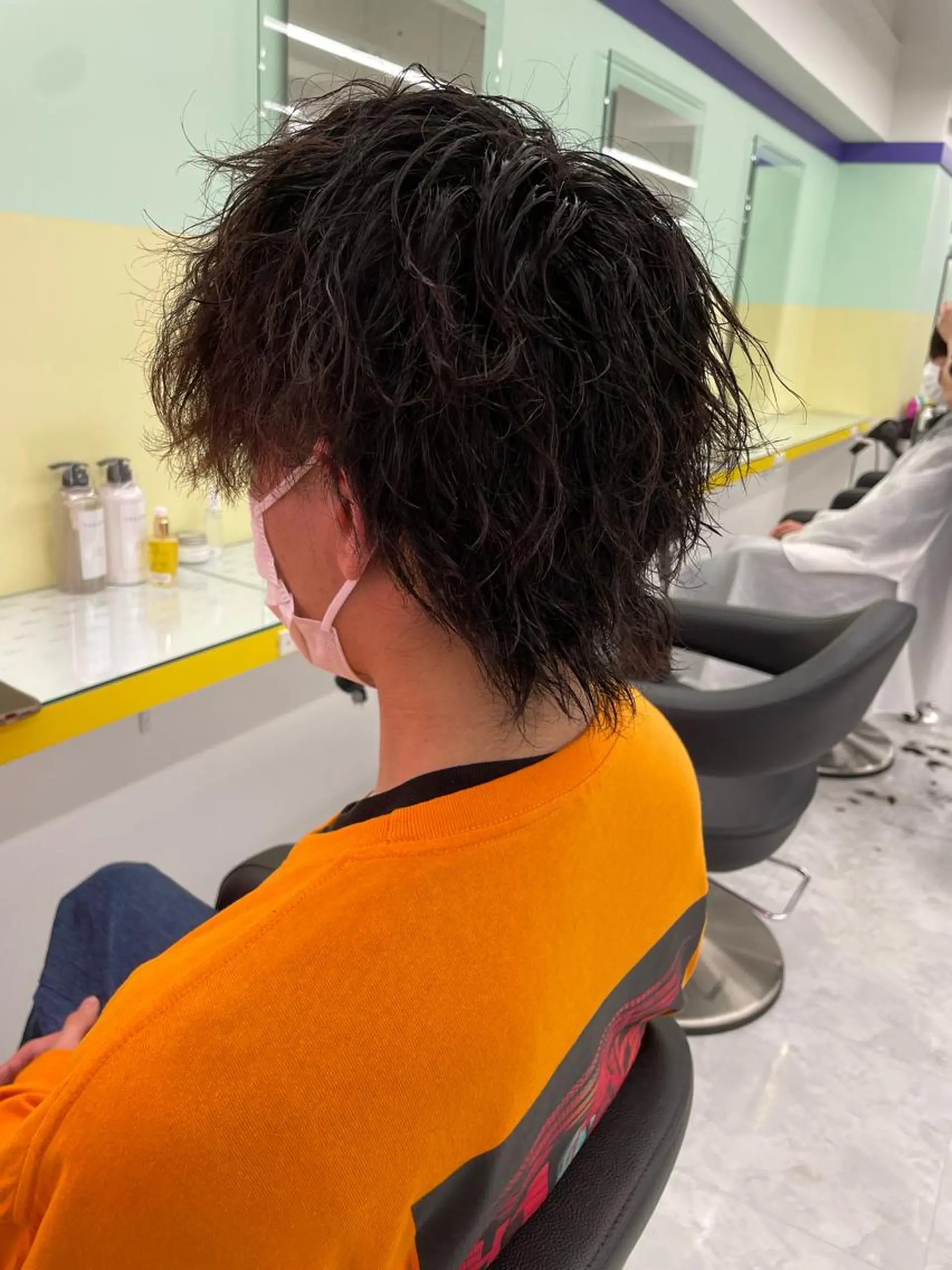 メンズ カット 横浜メンズパーマ🔥 大野賢人のヘアスタイル