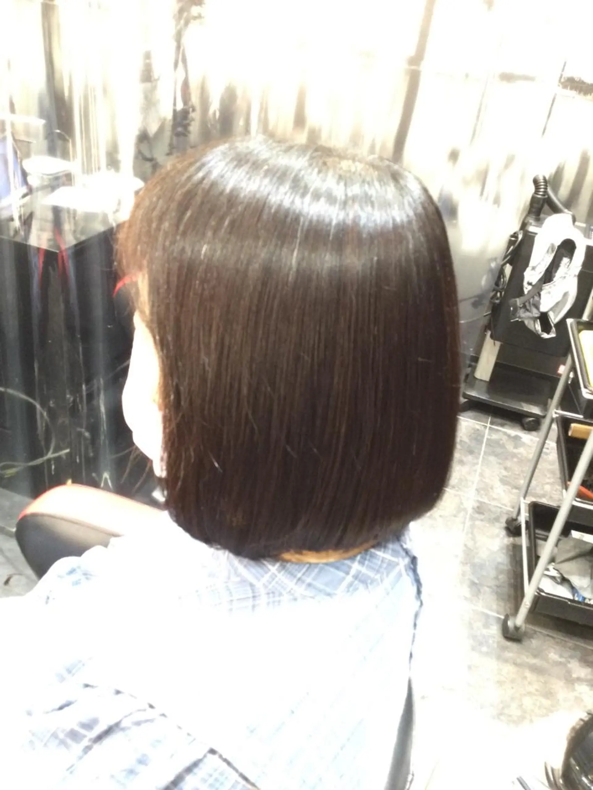 ミディアム カラー Annon プライベートサロンのヘアスタイル