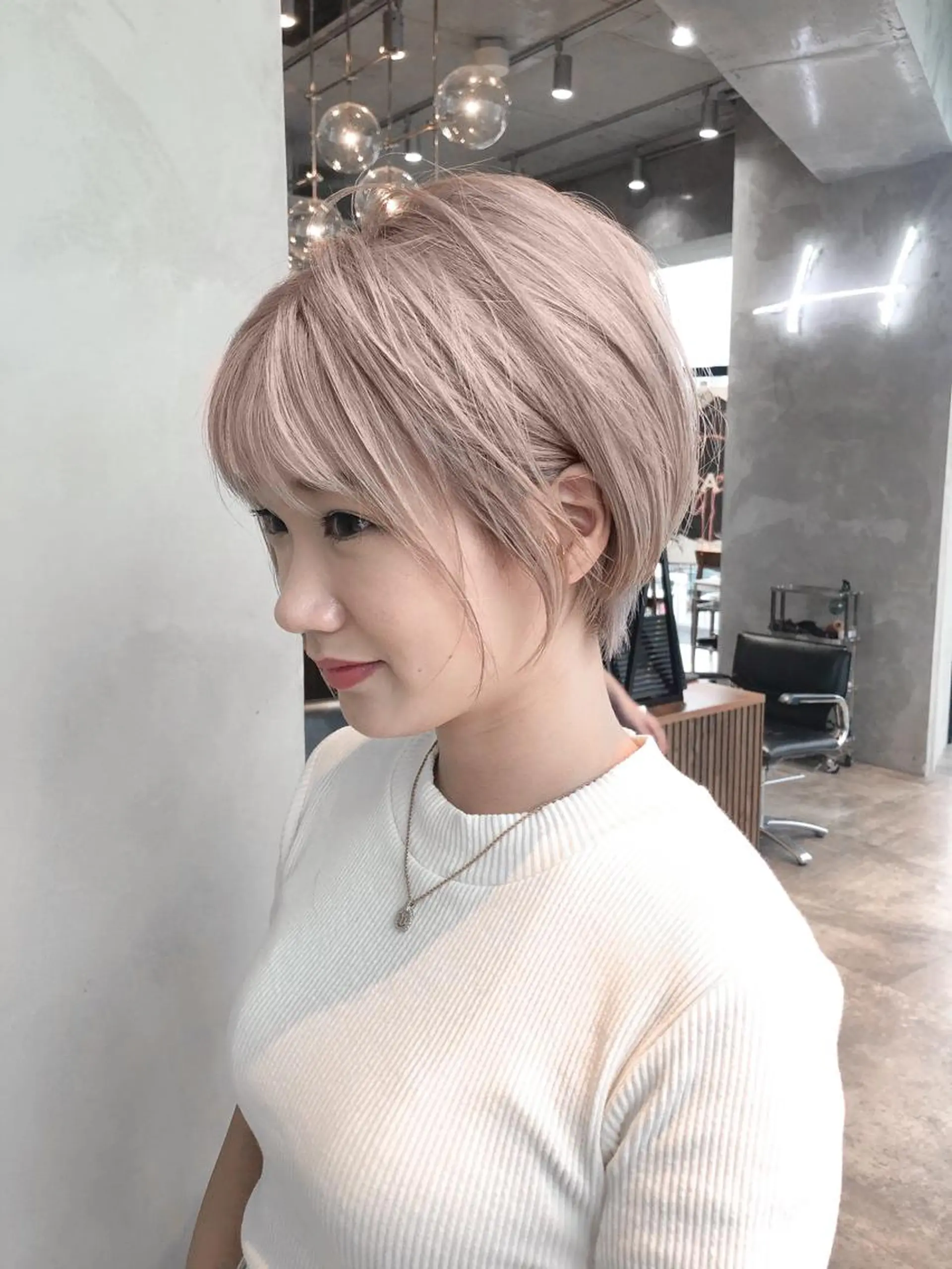 ショート カラー 韓国ヘア 店長NEGIのヘアスタイル