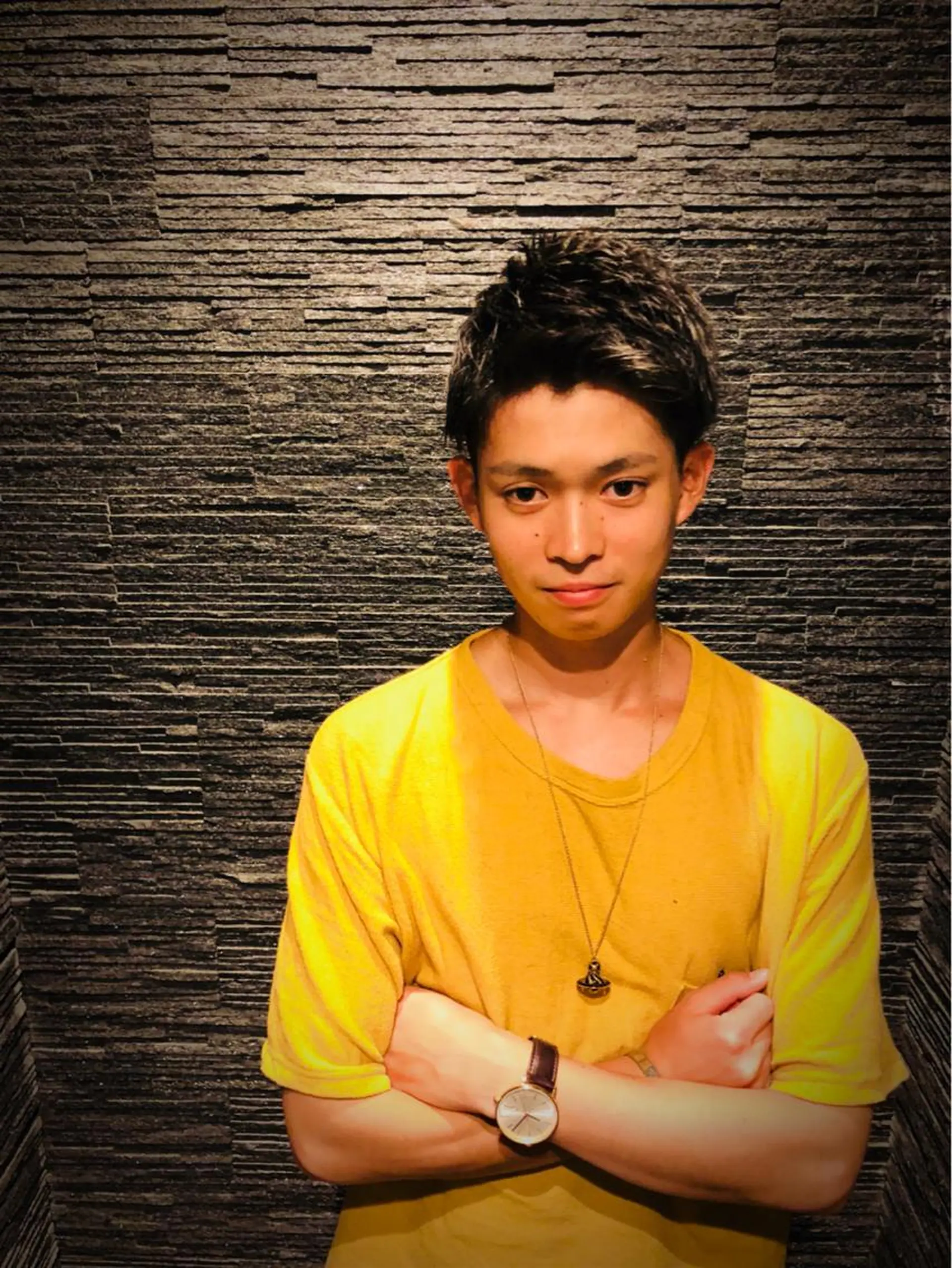 ショート パーマ メンズ 【24時まで営業✨】 吉本 成樹のヘアスタイル