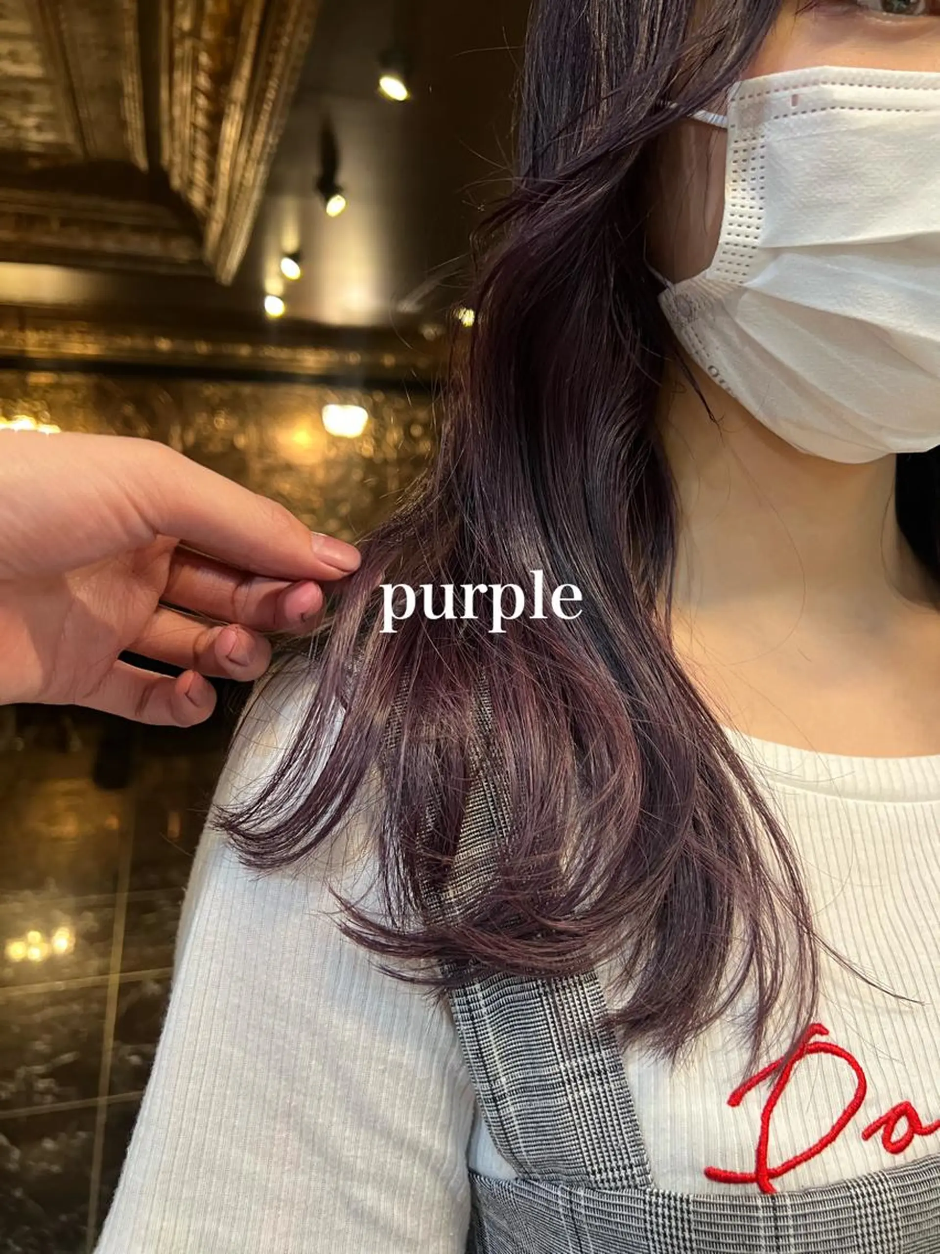 セミロング カラー ブリーチ カット ヘアカラー トリートメント メンズヘア/パーマ/ SHOUTOのヘアスタイル