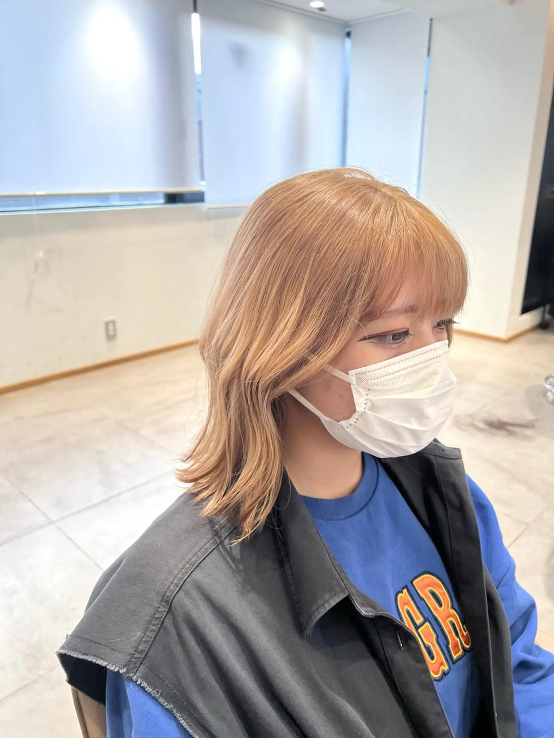 ミディアム カラー カット ヘアカラー メンズカット /パーマ🍀田畑玖音のヘアスタイル