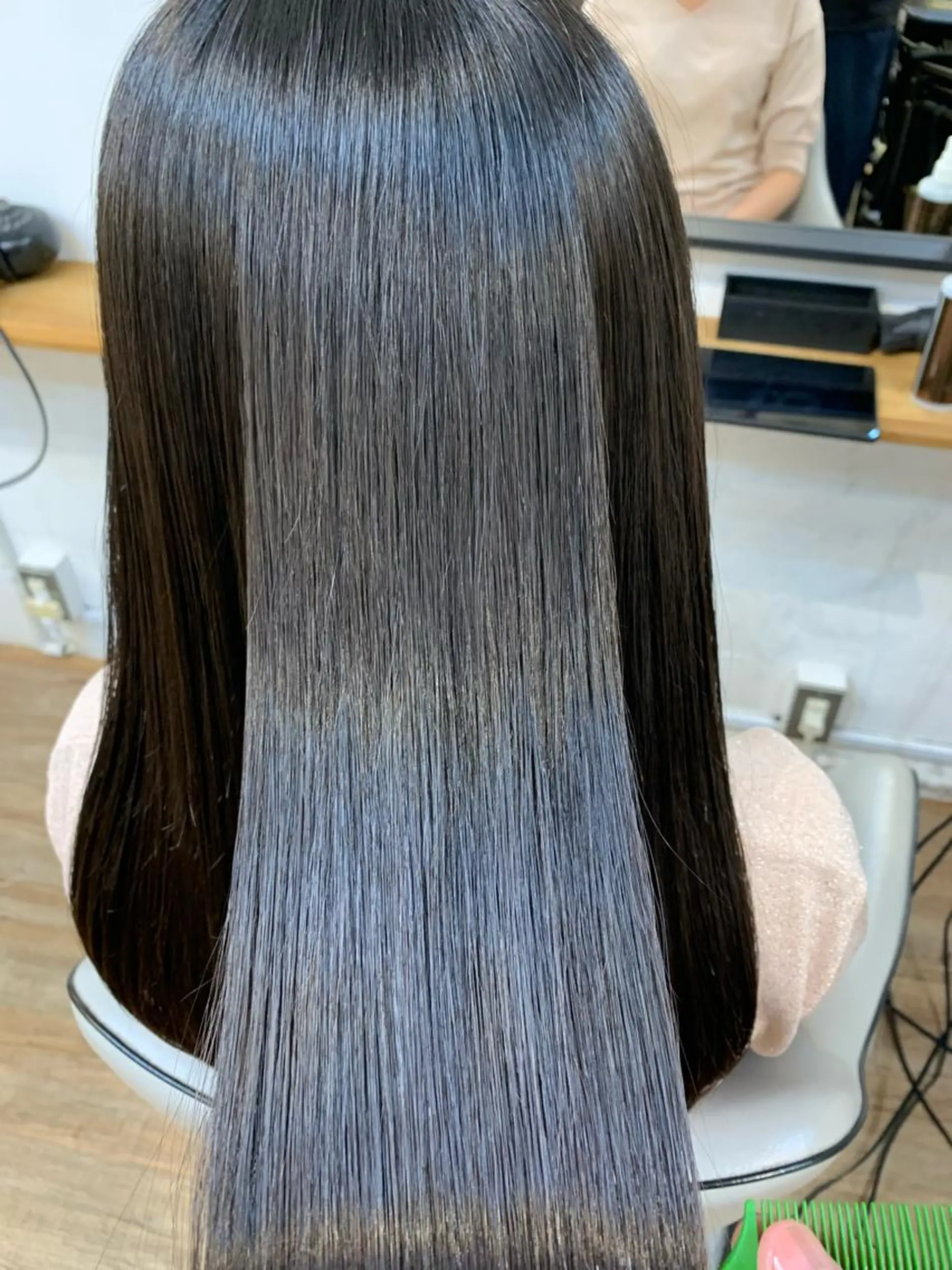 ロング メンズパーマ shell 宮下のヘアスタイル