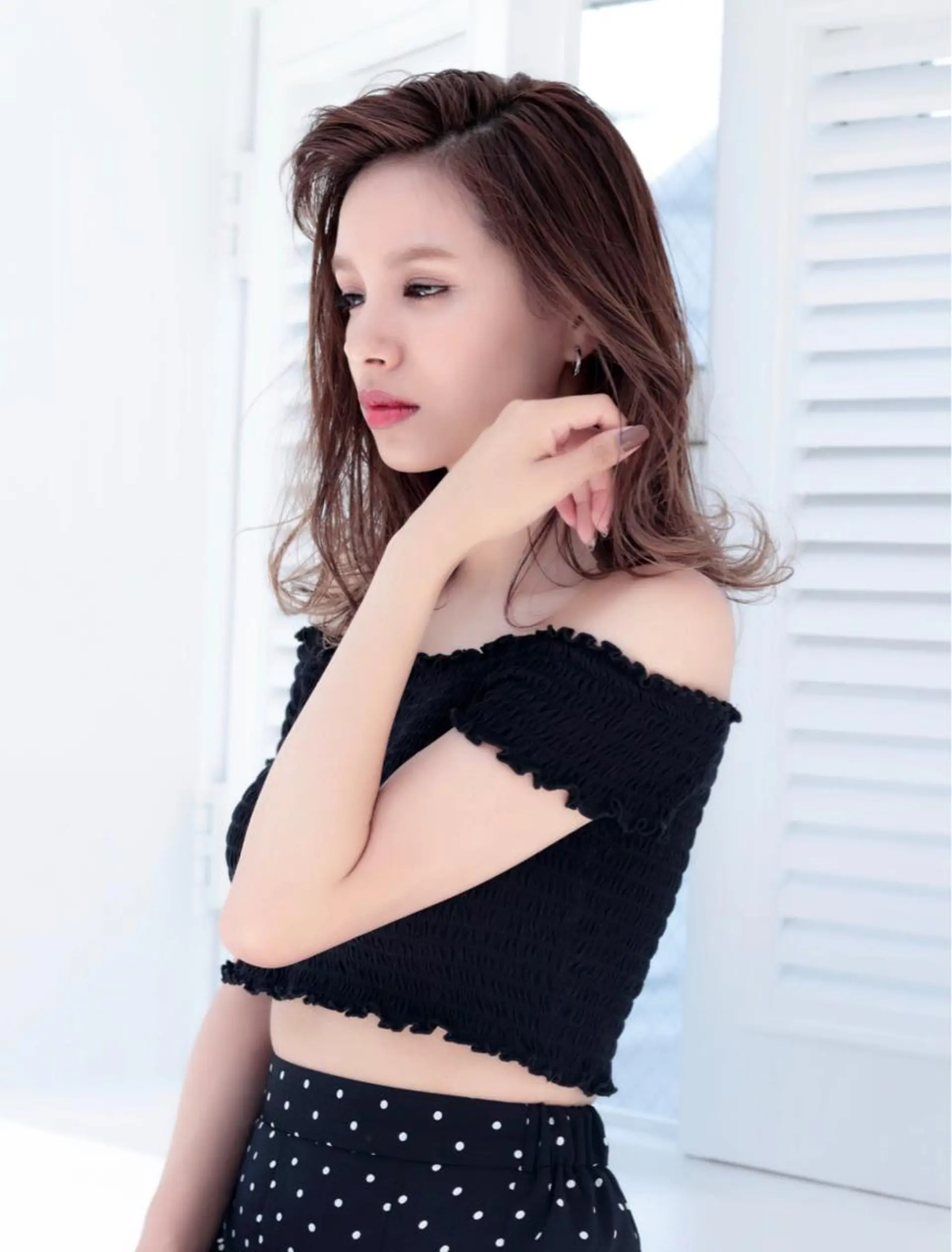 セミロング 髪質改善 ami byAbsoのヘアスタイル