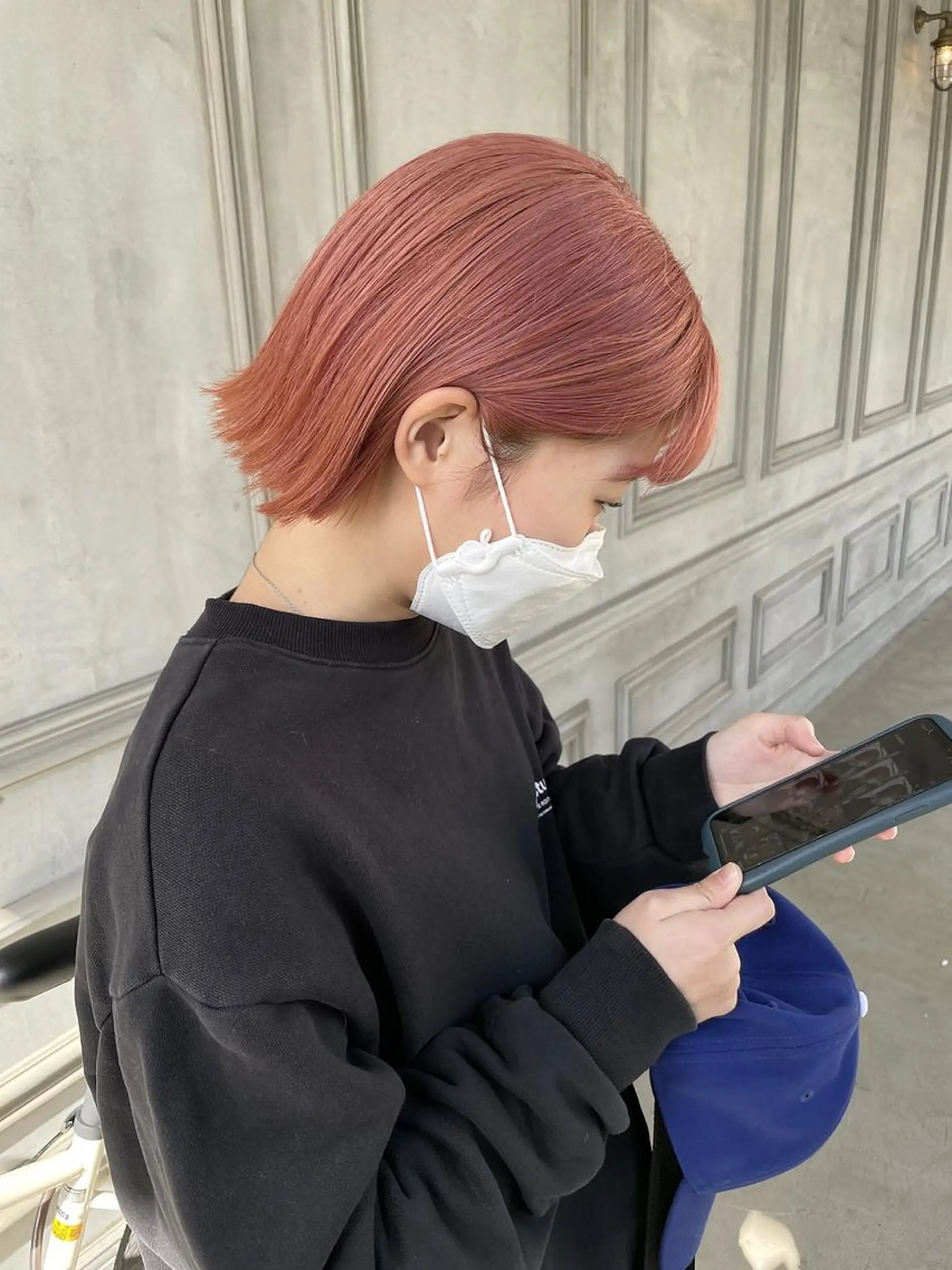 ショート カット ヘアカラー トリートメント 一ノ瀬 暁のヘアスタイル