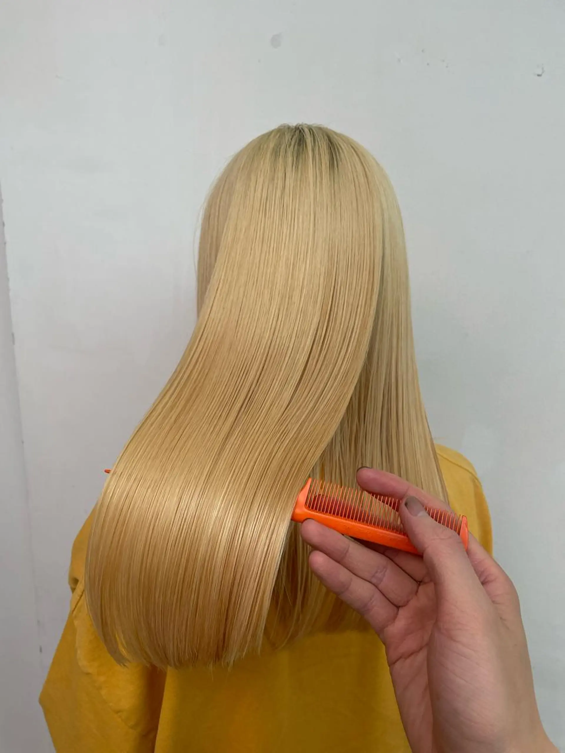 ロング カラー ヘアカラー トリートメント 川上拓真 ✂︎学芸大学のヘアスタイル