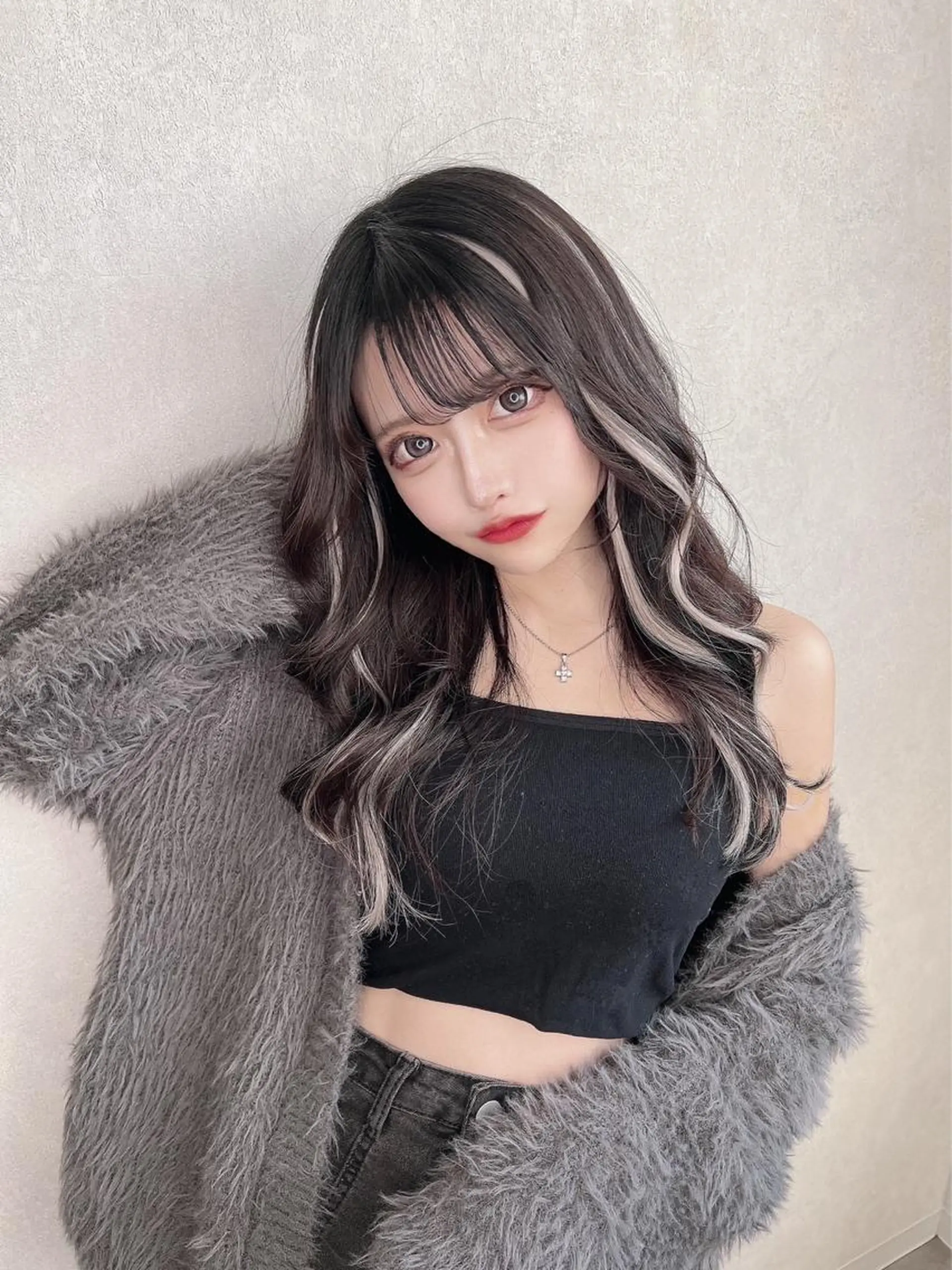 セミロング カット ヘアカラー トリートメント Aika 🖤のヘアスタイル