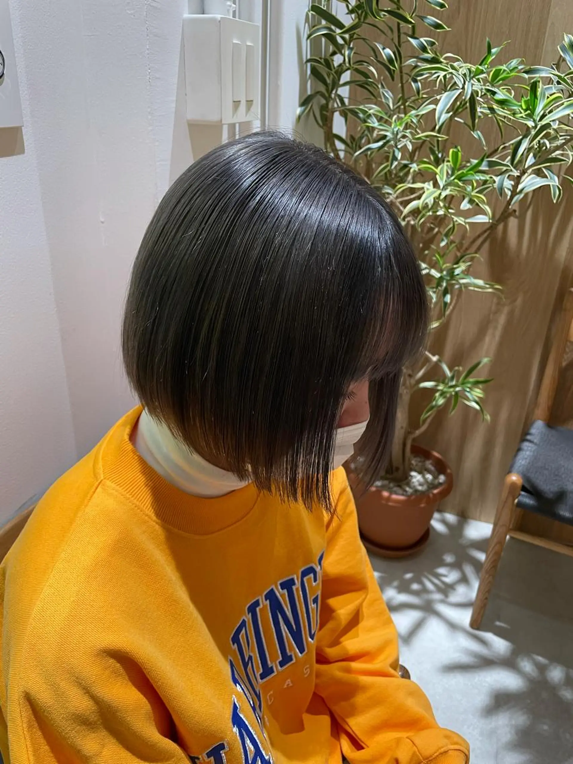 ミディアム レイヤー/ハッシュ 渋谷/サッタのヘアスタイル