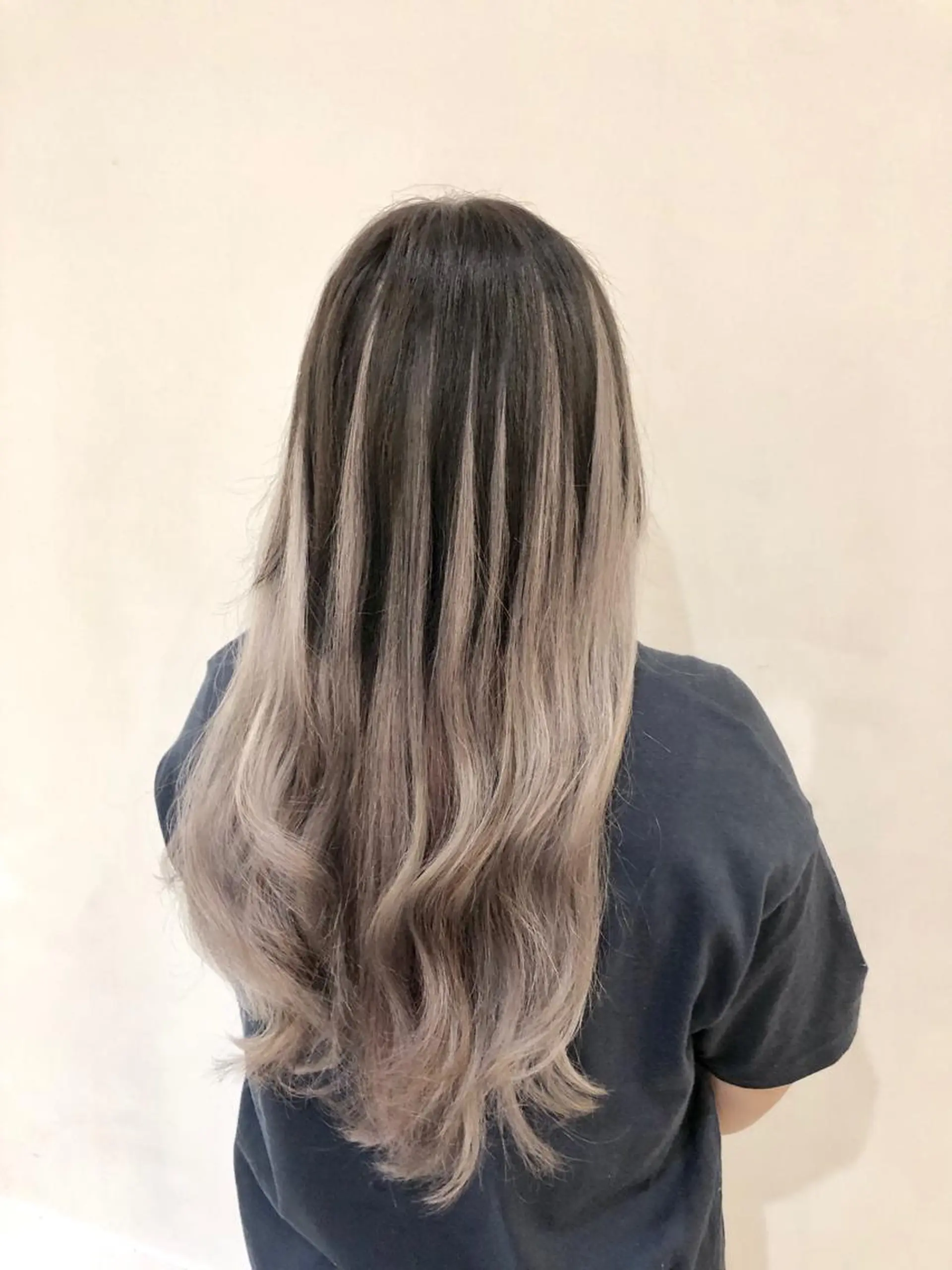 ロング カラー カット ヘアカラー エクステ シールエクステ×美髪 改善/ヨシモトカンジのヘアスタイル