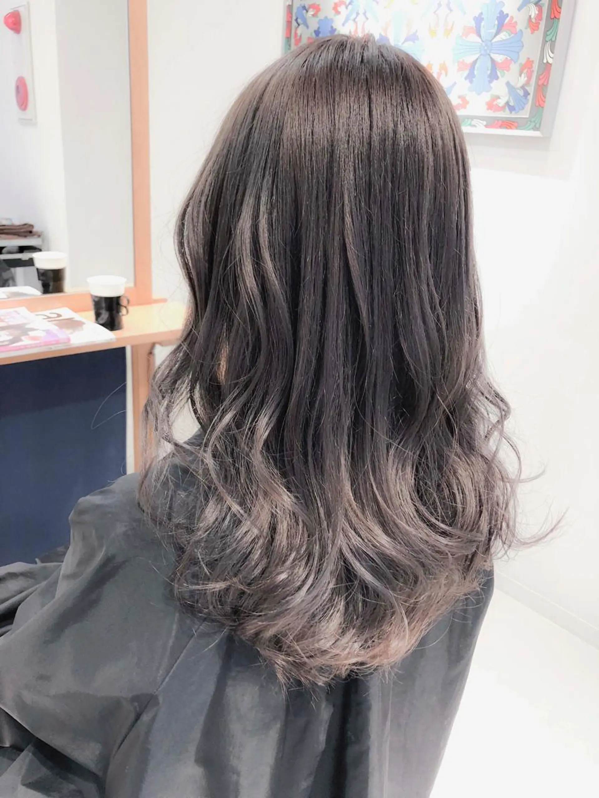 ロング カラー Days 透明感カラーのヘアスタイル