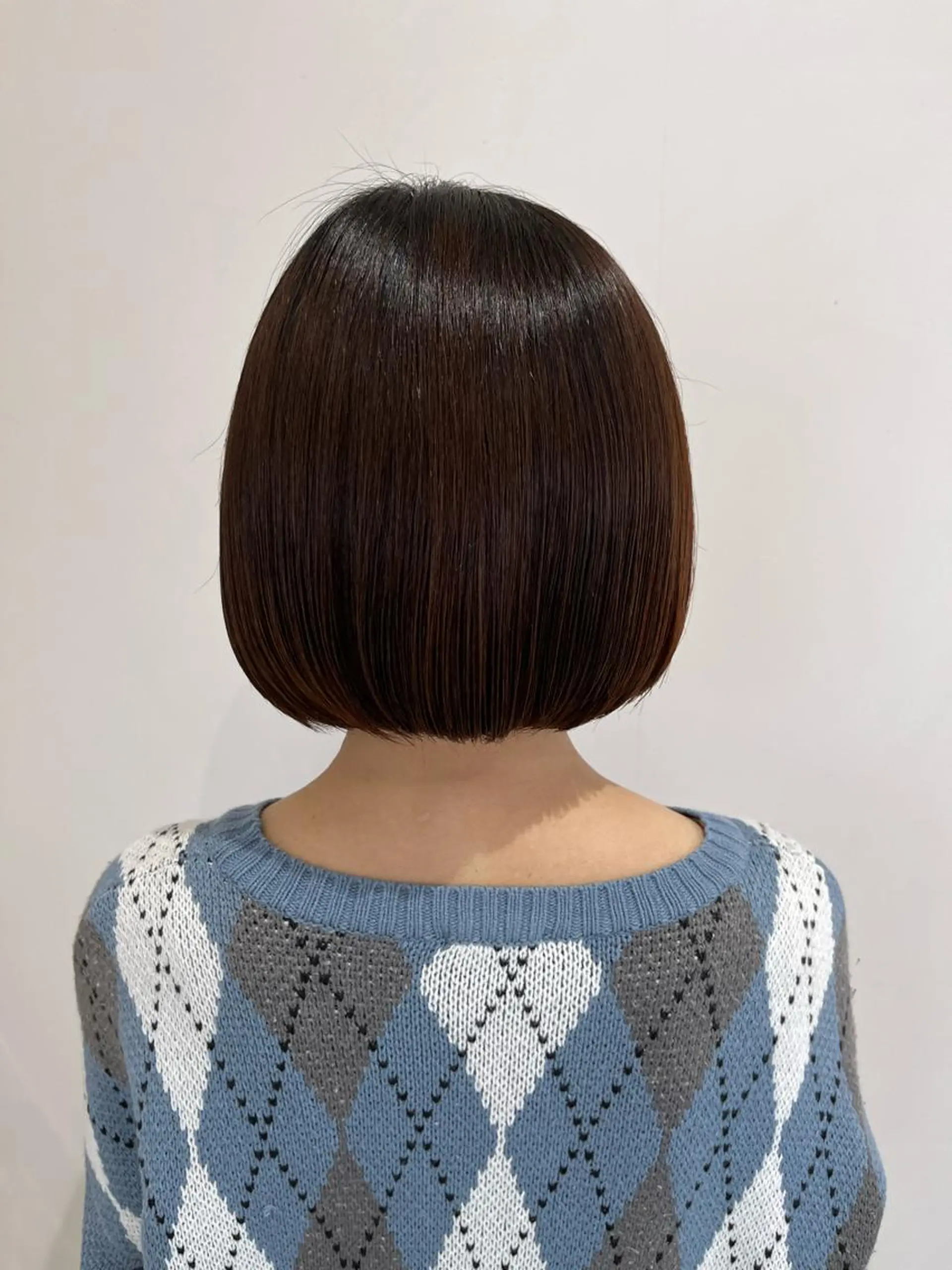 ショート ボブ 富永 美玖のヘアスタイル
