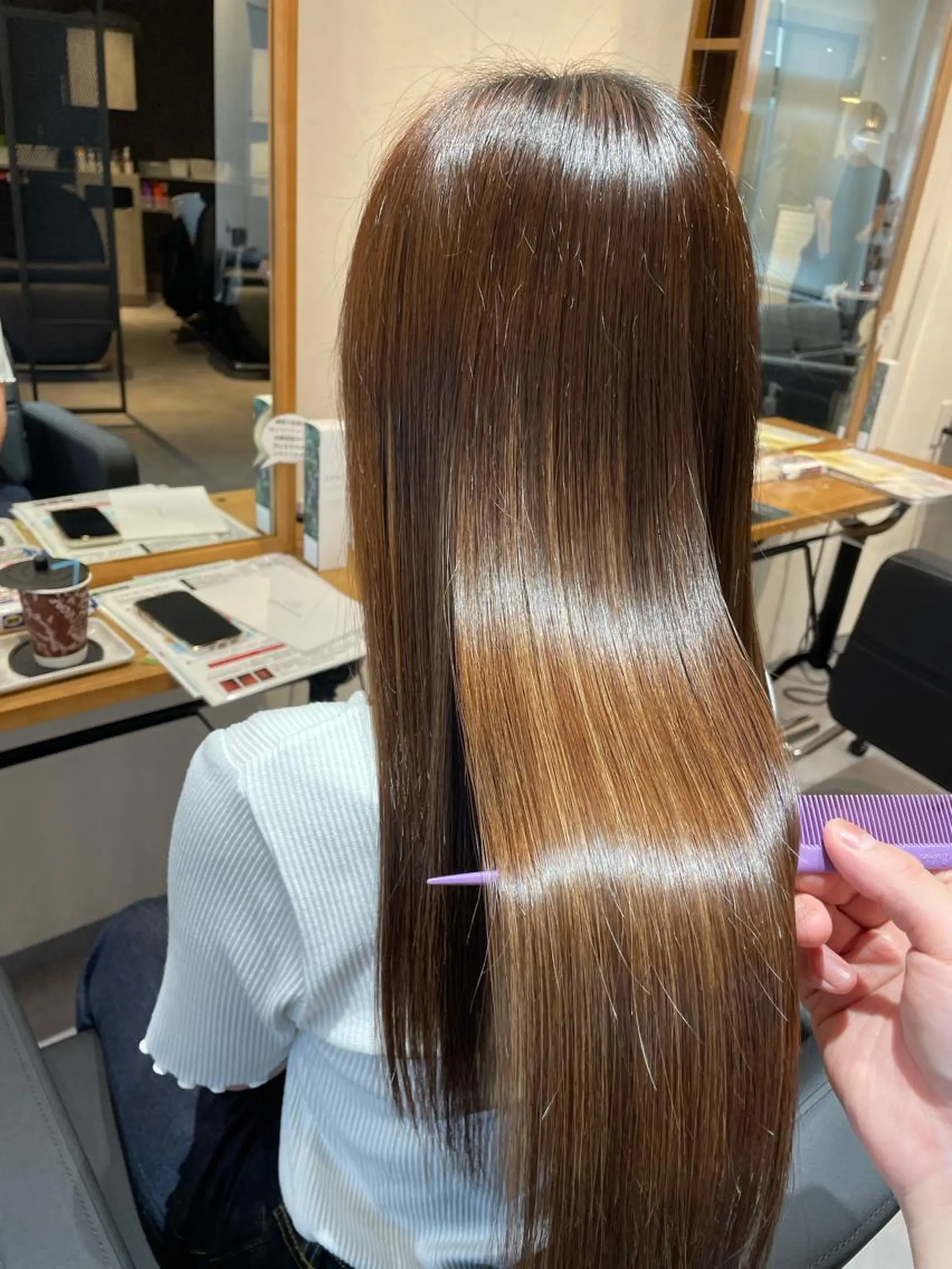 ロング 藤田一輝 【美髪職人】のヘアスタイル