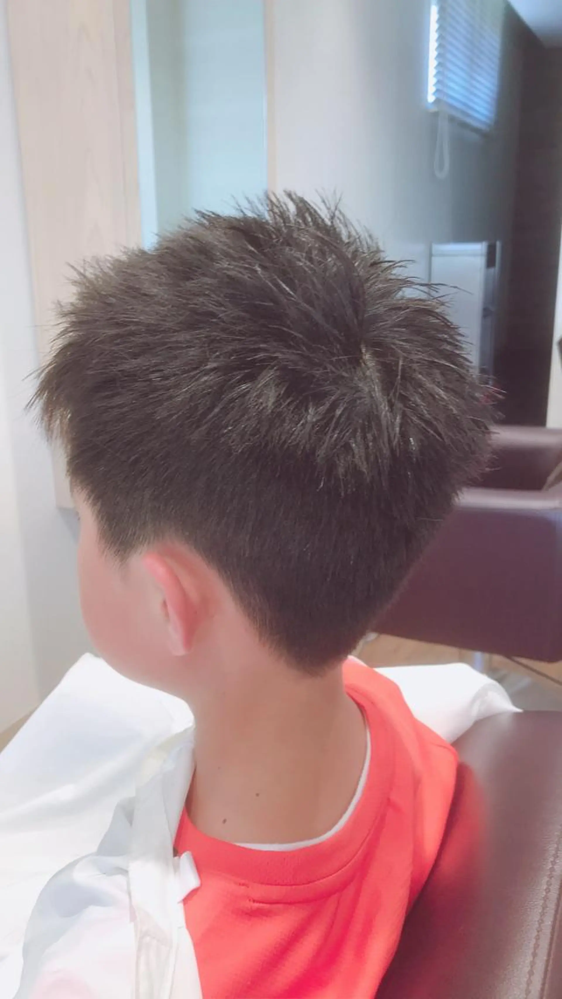 ショート メンズ キッズ モヒカン ソフトモヒカン カット トリートメント LUANA所属・石丸 智英のヘアスタイル