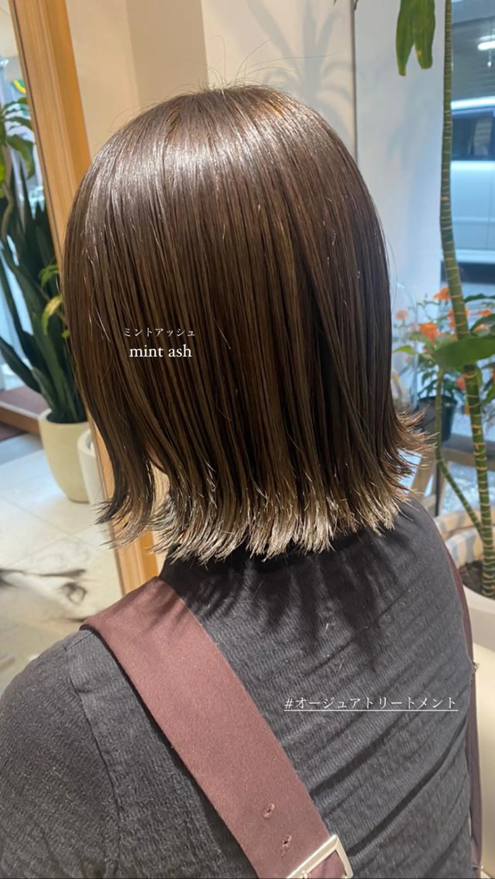 ショート カラー ヘアカラー 安永 涼のヘアスタイル