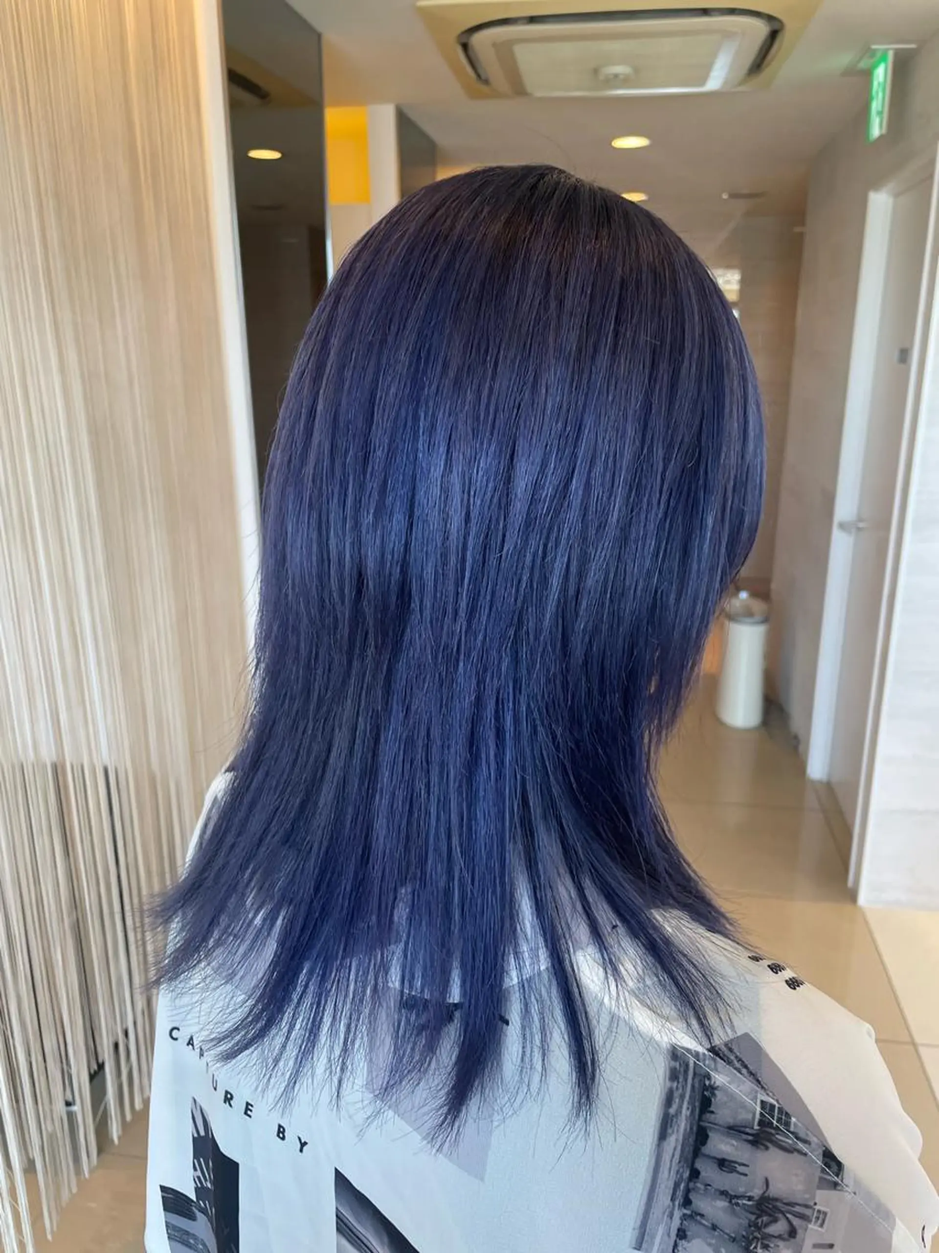 セミロング パープルカラー コノミ/ アイリスト まつパ/大船 鎌倉のマツエク・マツパデザイン