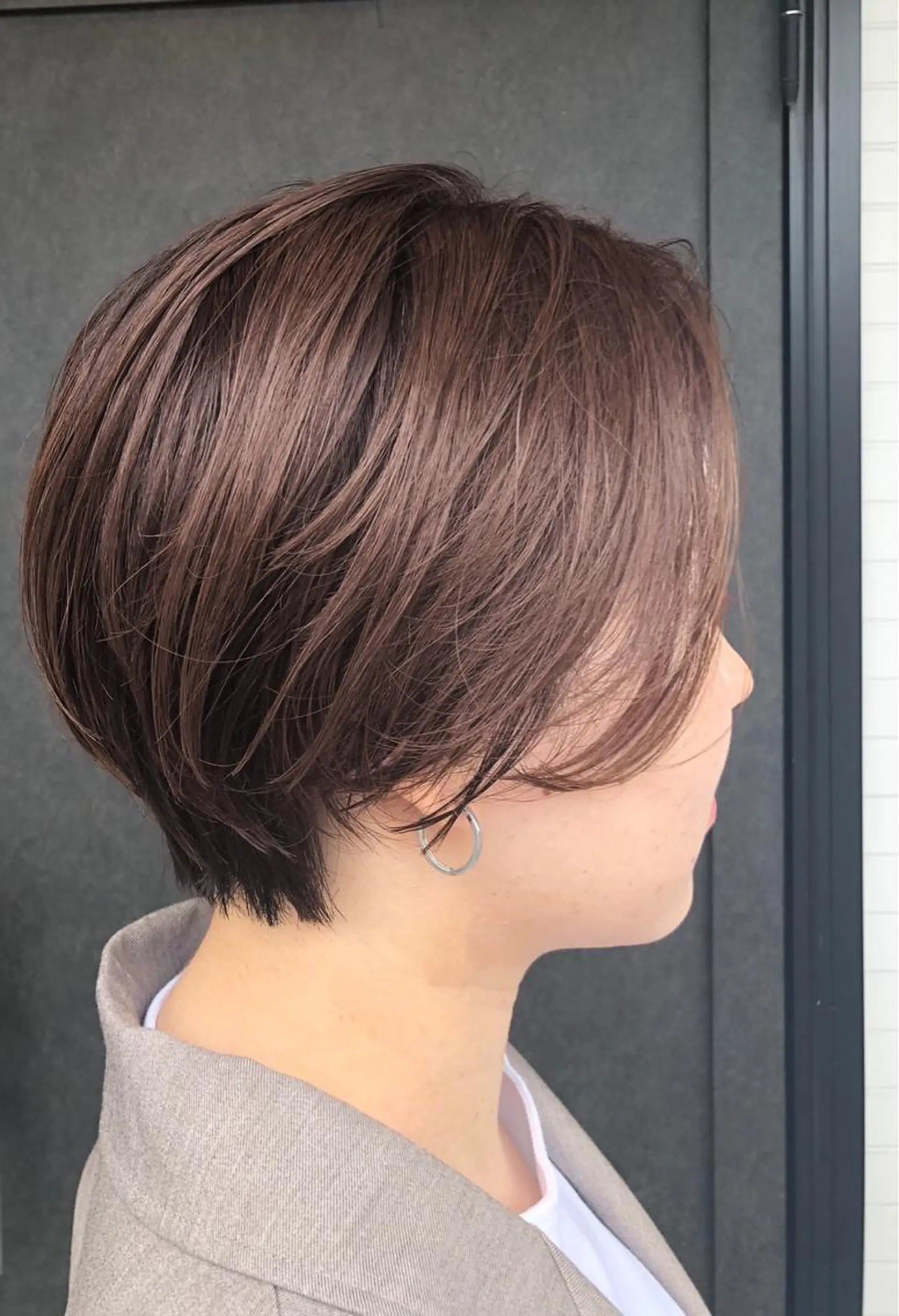 ショート 菊池 幹のヘアスタイル
