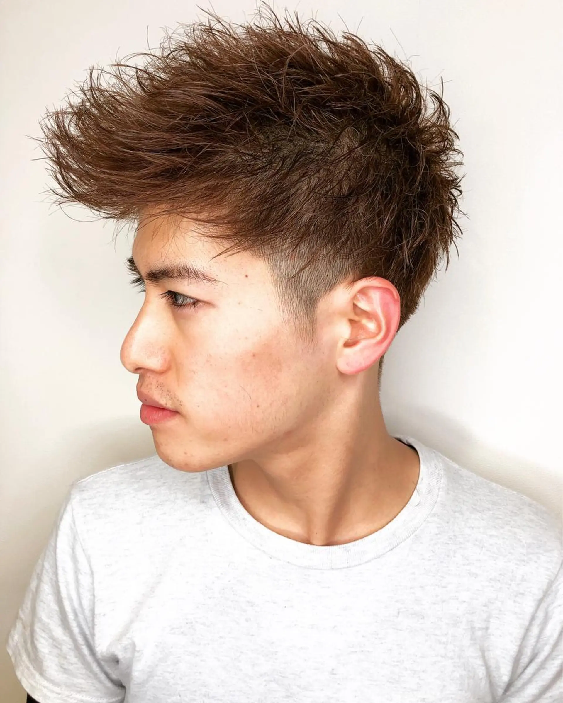 ショート カラー メンズ メンズヘア特化 崎田 成人のヘアスタイル