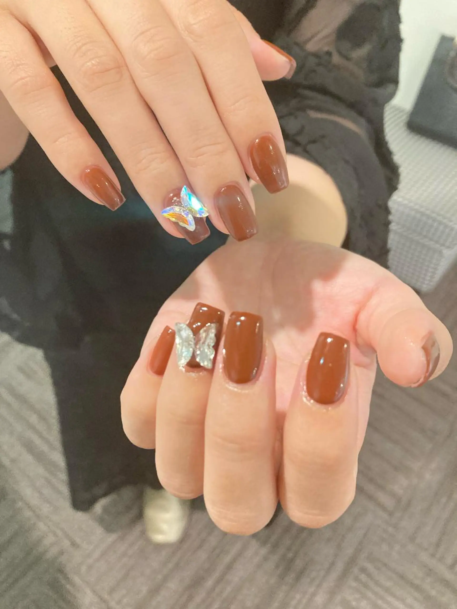 ネイル アートネイル フラッシュネイル フレンチネイル ジェルネイル キラキラネイル 🎀 D.d _nailのネイルデザイン