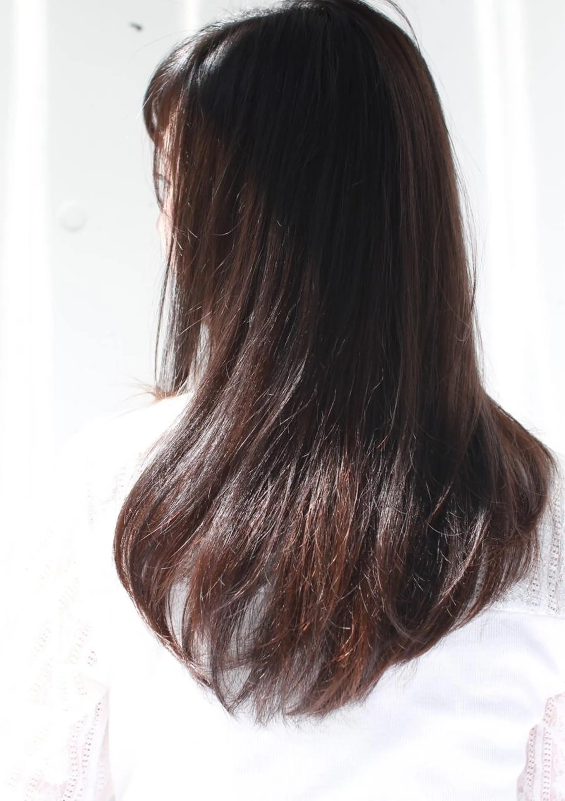 セミロング 【白髪ぼかし】 愛甲竜佑のヘアスタイル