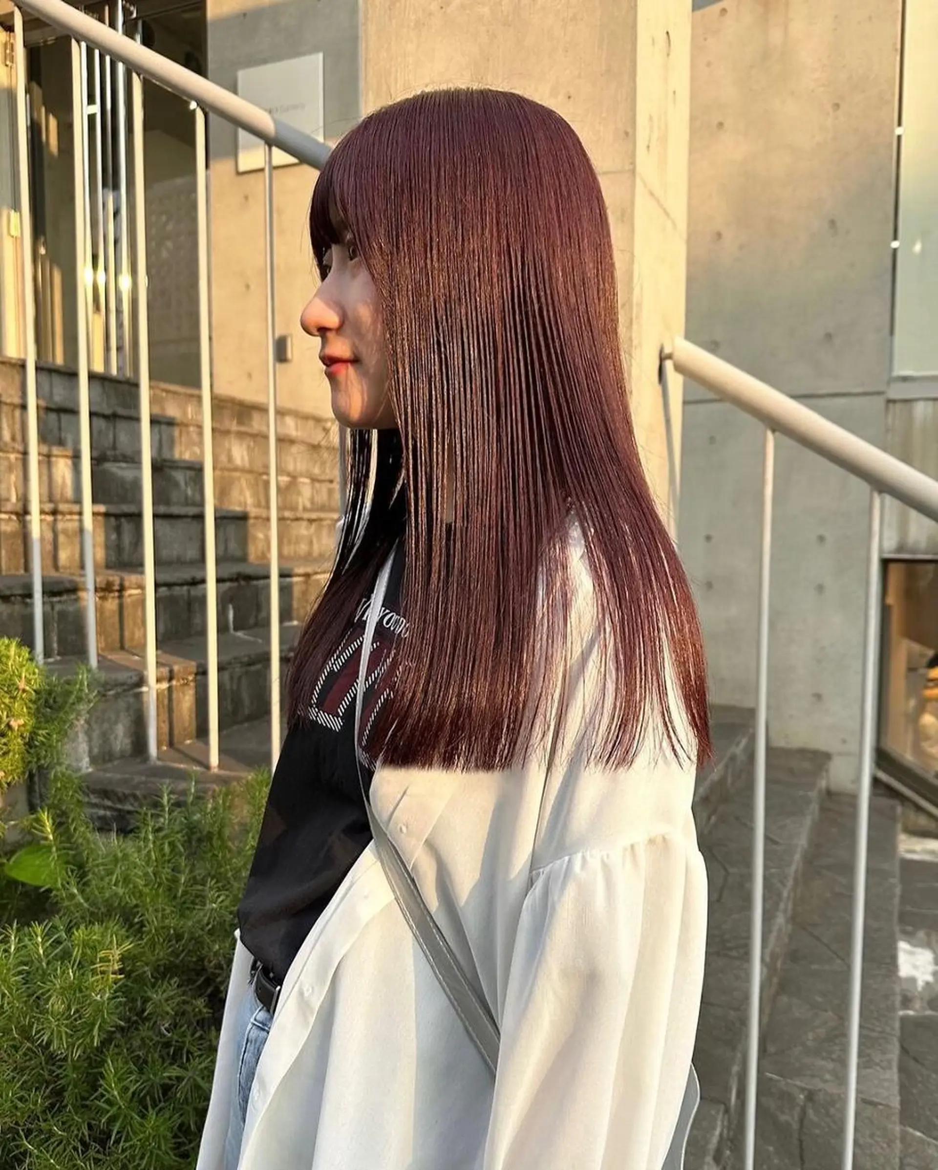 ロング 🎀韓国/艶髪/暗髪 🎀CITY🫧立川のヘアスタイル