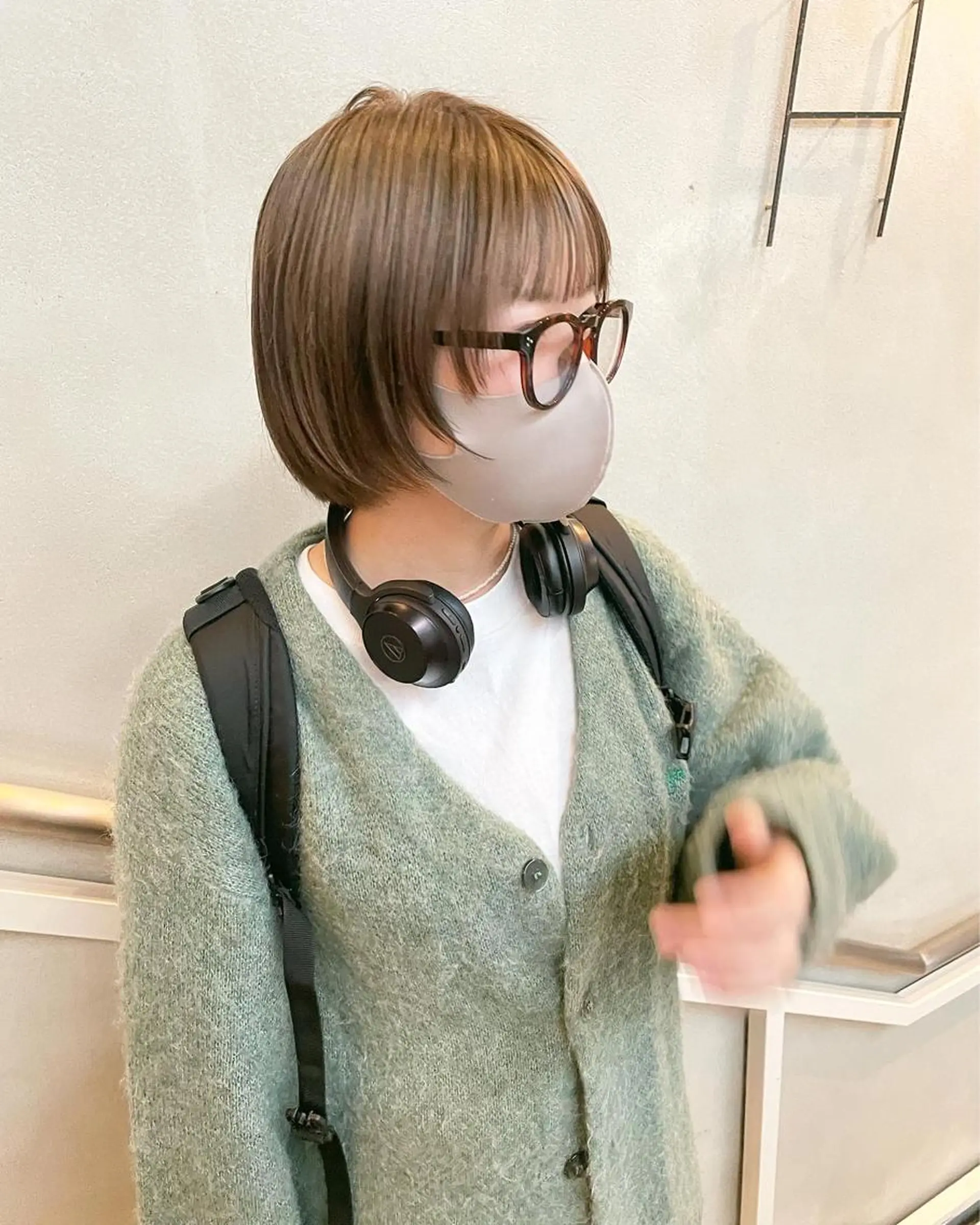 ショート カラー 佐藤 永夏のヘアスタイル