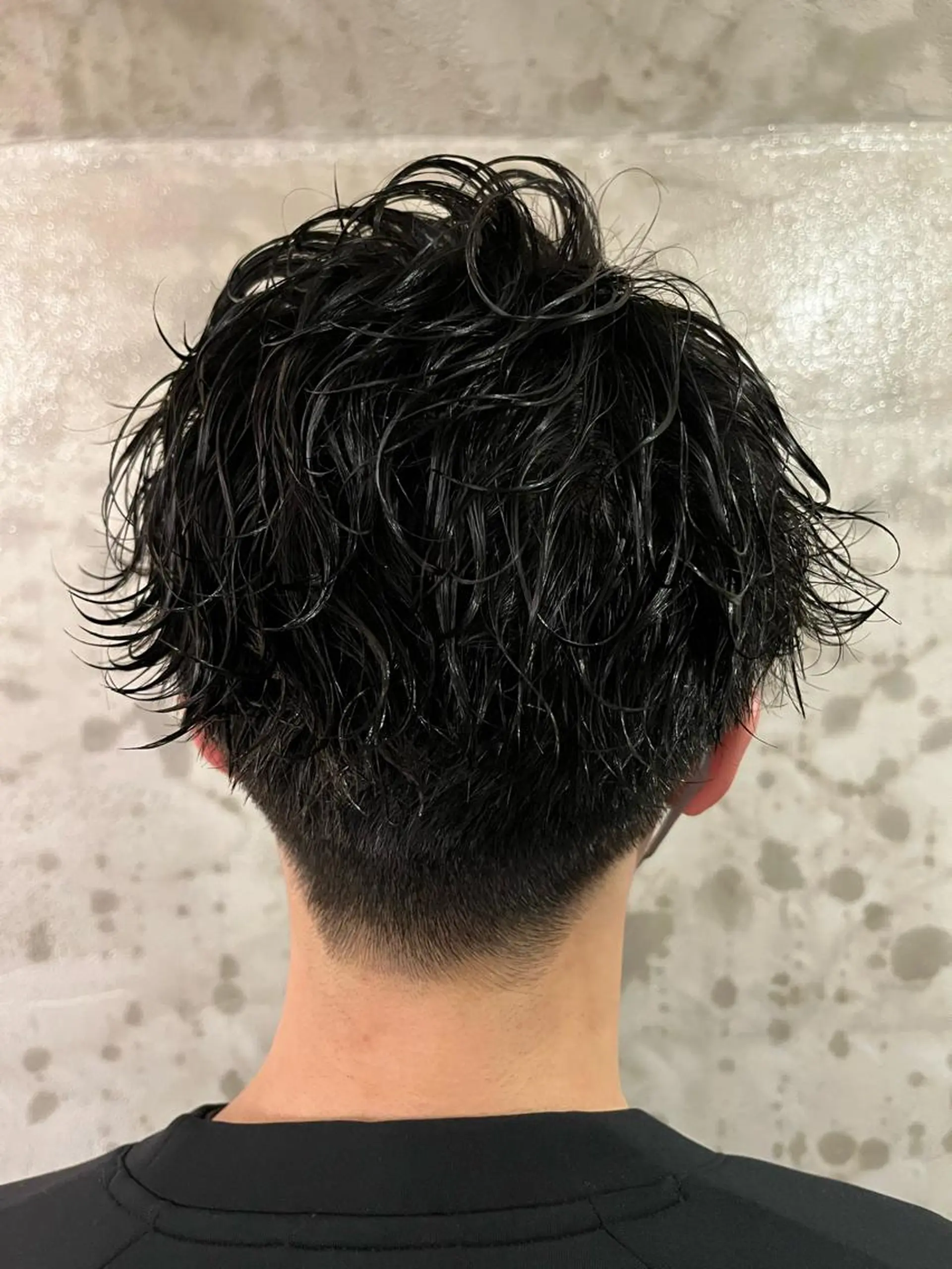 パーマ メンズ メンズパーマ 波巻きパーマ スパイラルパーマ パーマ 透明感カラー/ ブリーチ無し/RYOのヘアスタイル