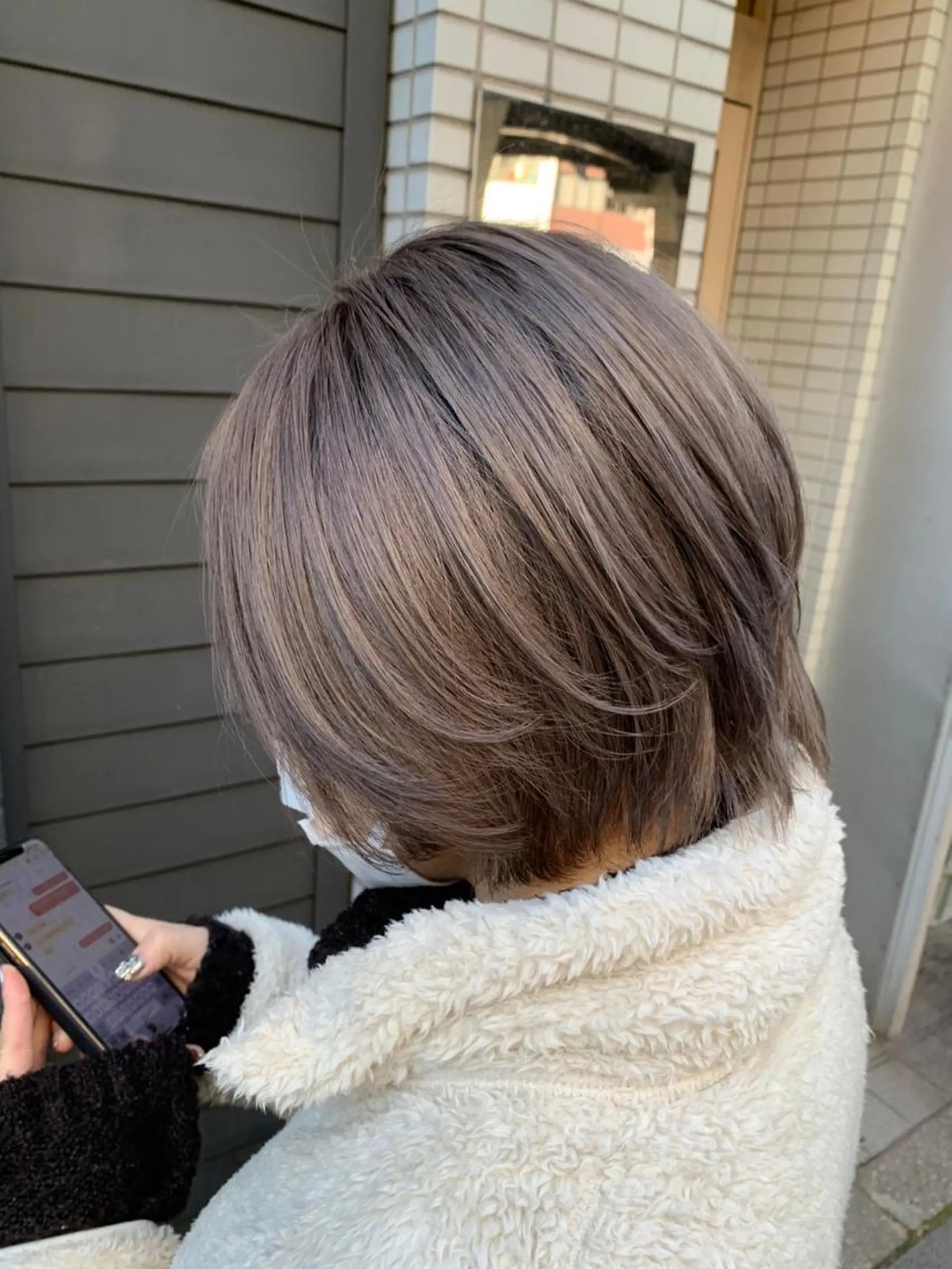カラー 🎖大人ショート🎖 河越守のヘアスタイル