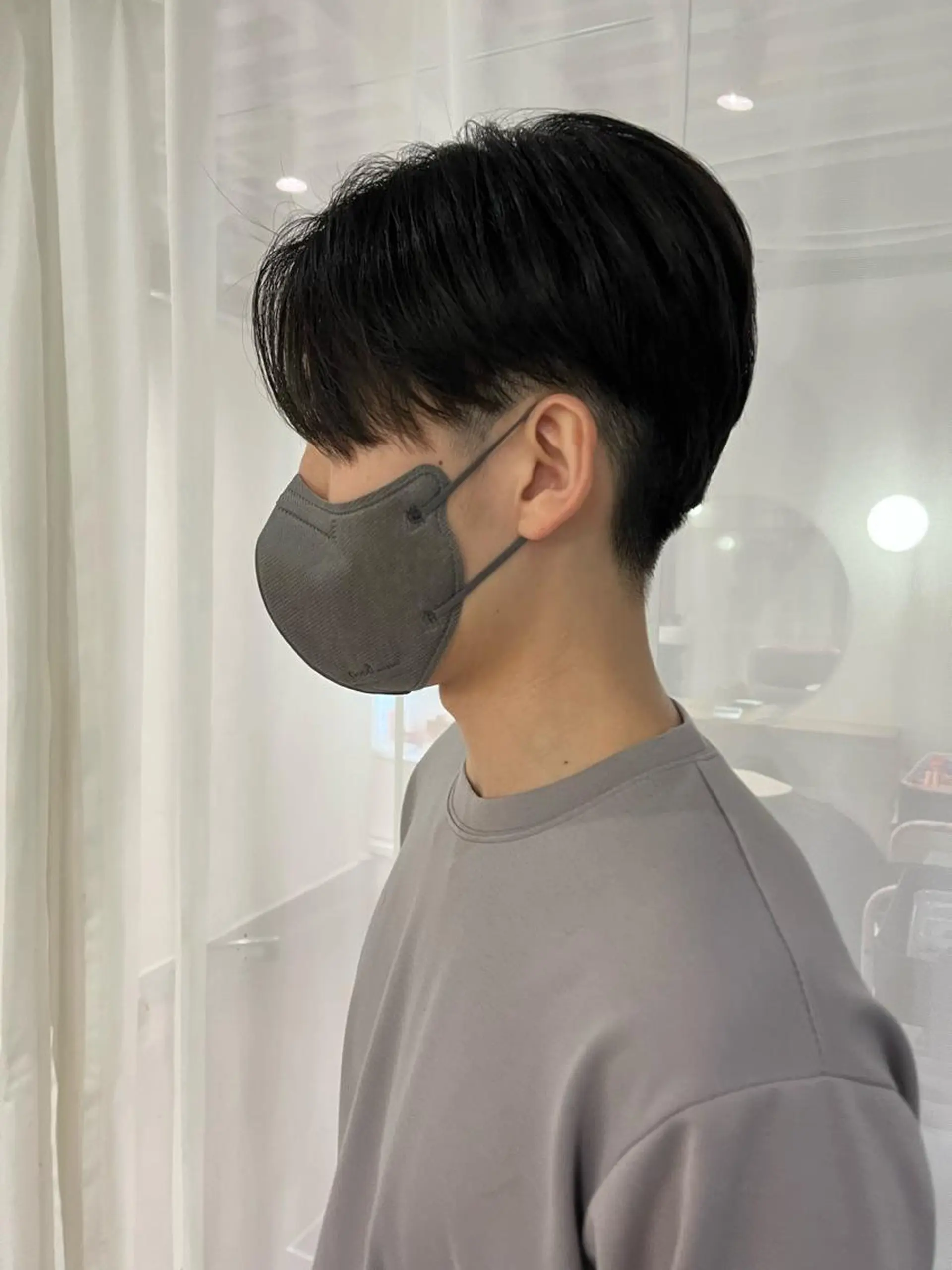 ミディアム メンズ センターパート 京都駅メンズカット/ パーマ/Keigoのヘアスタイル