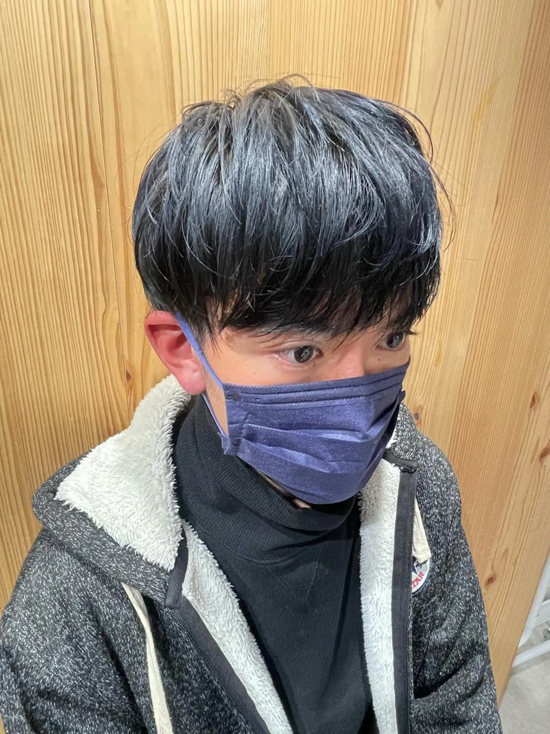 ショート カラー パーマ ヘアアレンジ メンズ パーソナルカラー合わ せたカラー🤍なつみのヘアスタイル