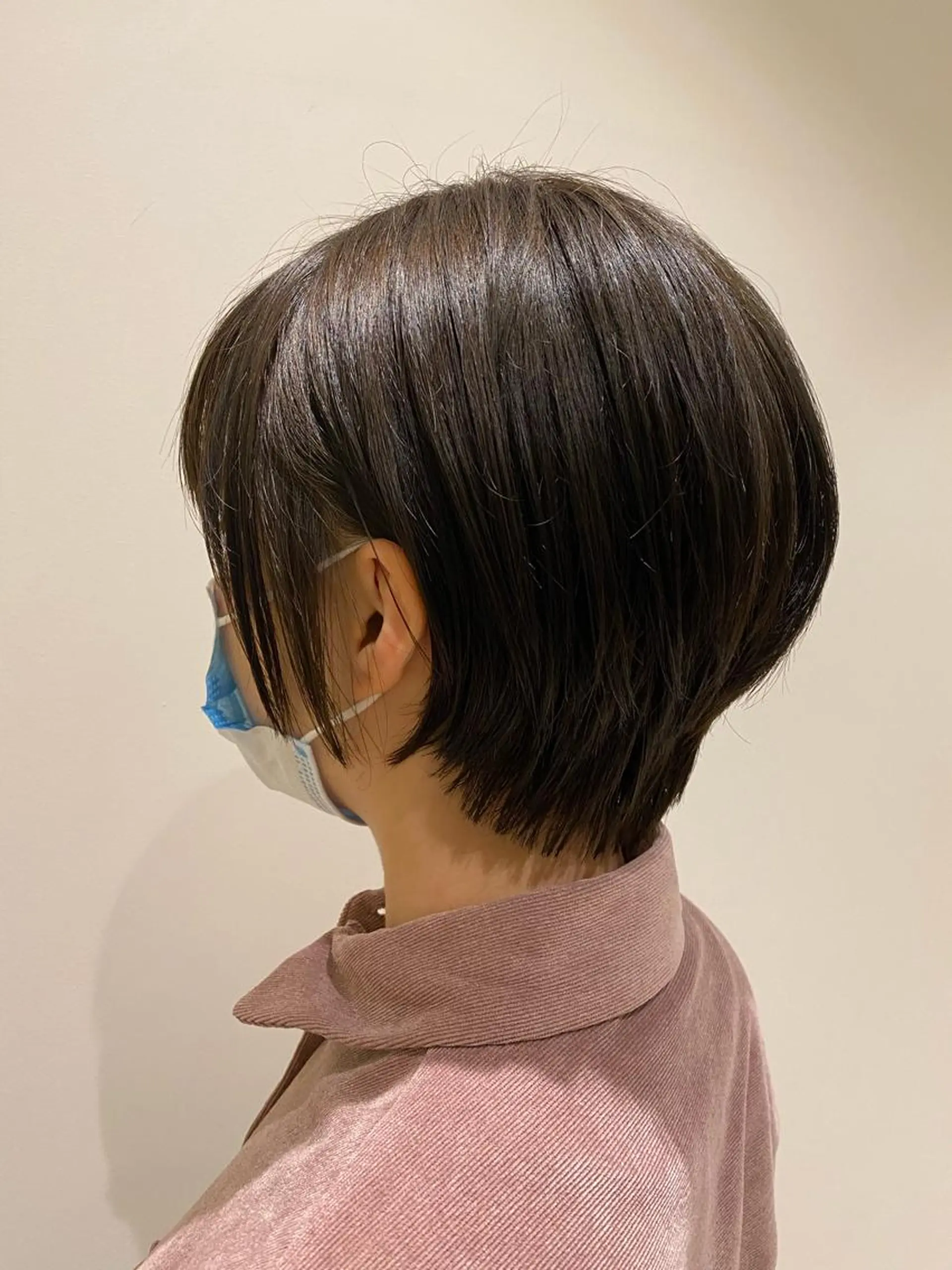 ショート カラー 丸みショート ベージュカラー ショートヘア 艶髪🌿美髪 大塚礼乃【西荻窪】のヘアスタイル