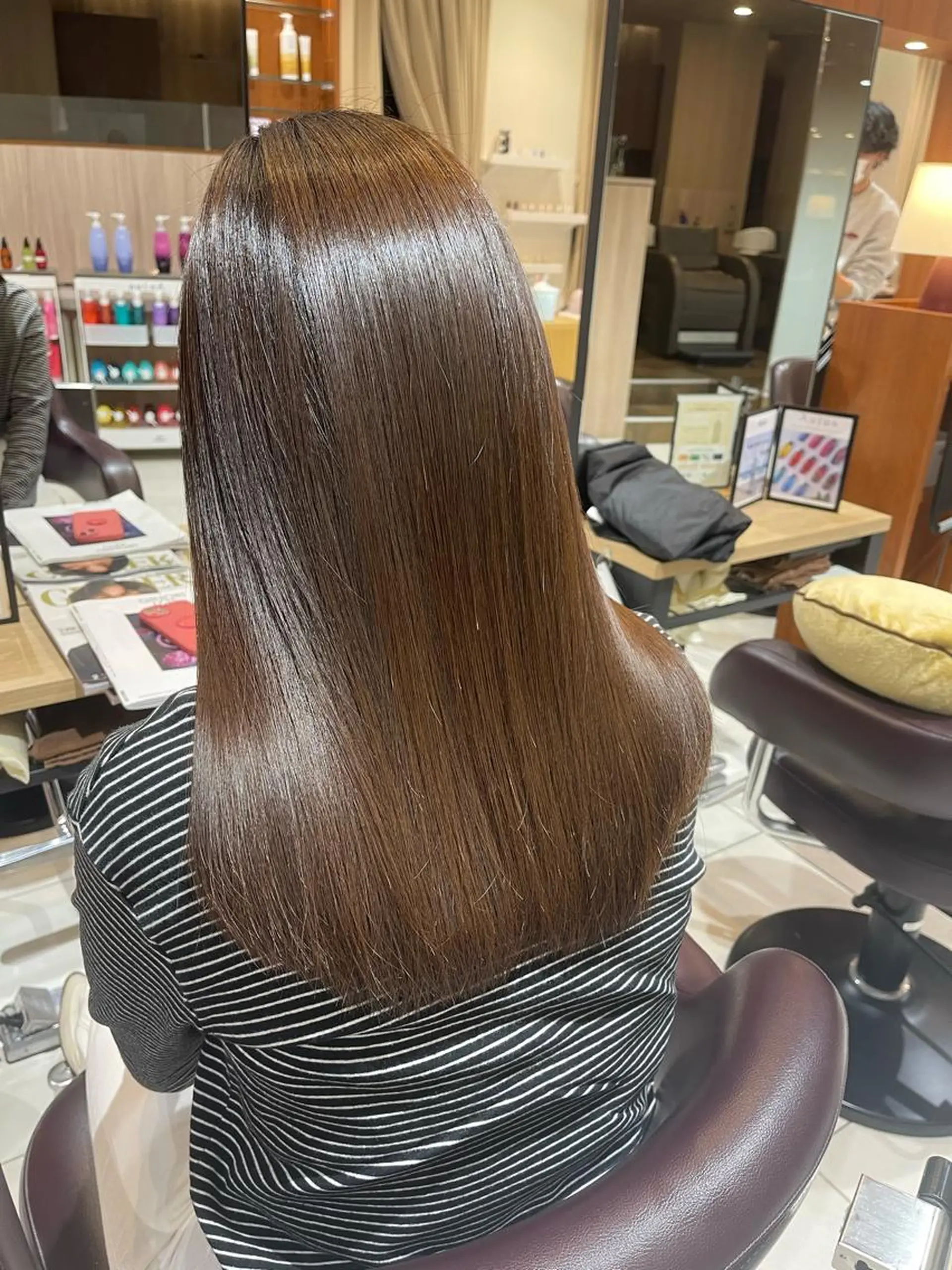 ロング ヘアカラー mana/ブリーチ/ ヘアセット/メンズのヘアスタイル