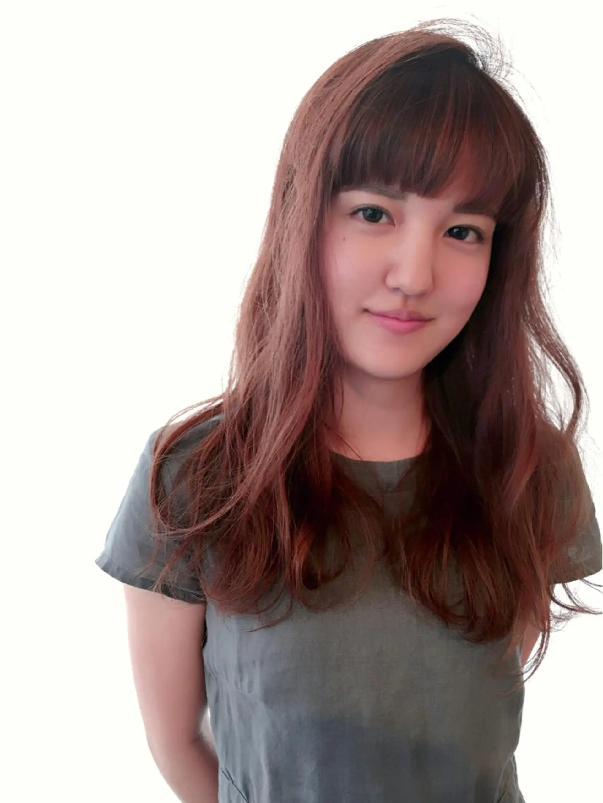 ミディアム 林 梓のヘアスタイル