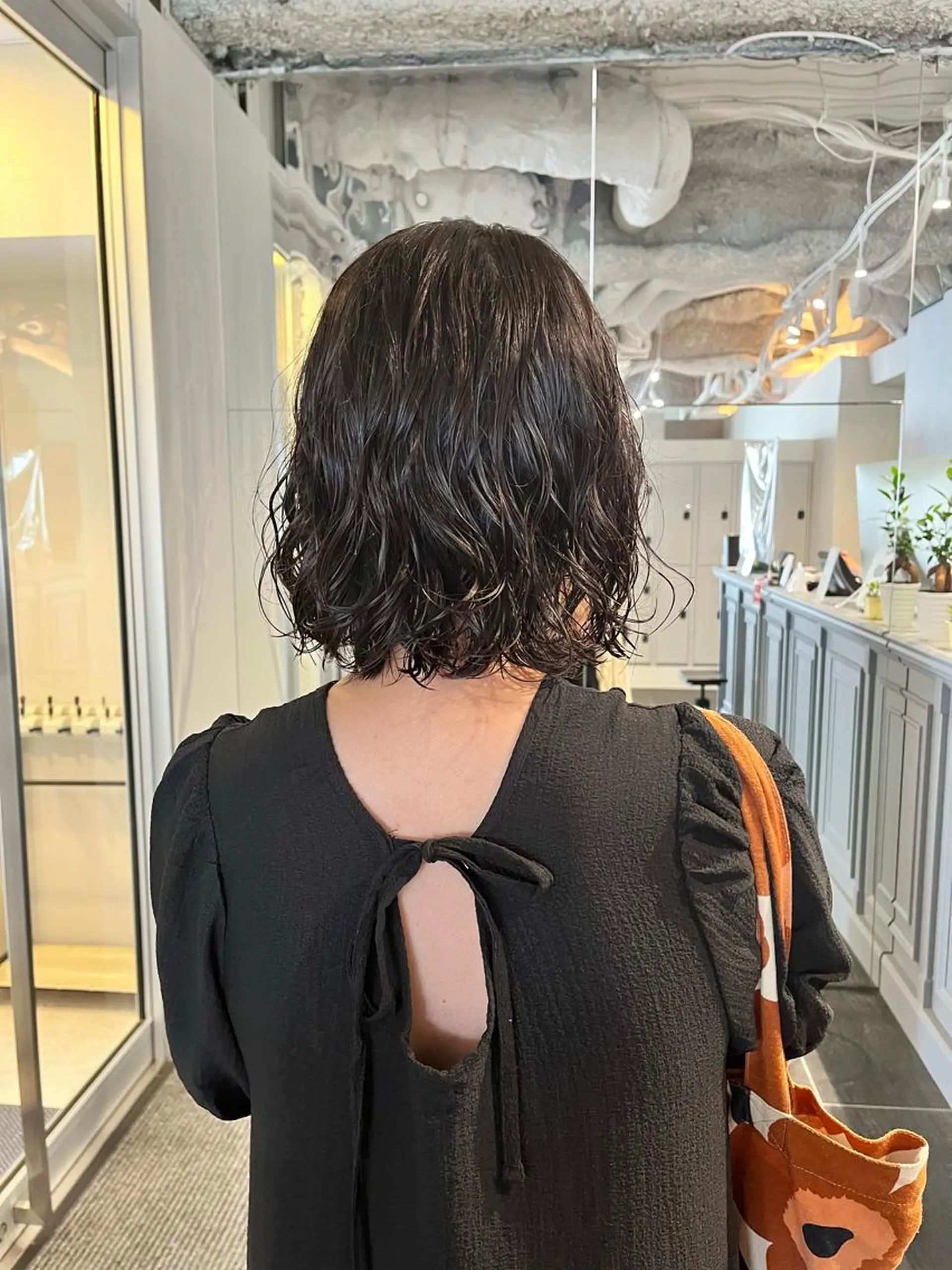 ミディアム パーマ ミディアムパーマ カット パーマ ショート/パーマ/ カラー/FUKOのヘアスタイル