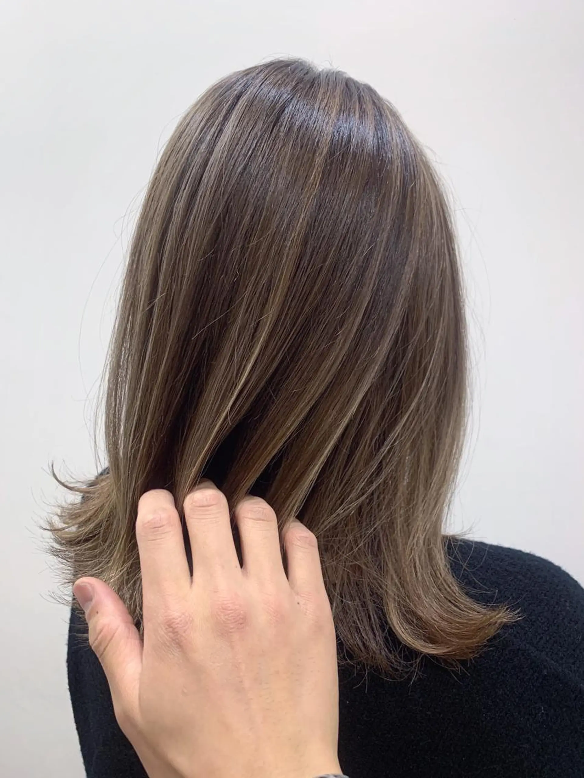 ミディアム カラー 奈良 優輝のヘアスタイル