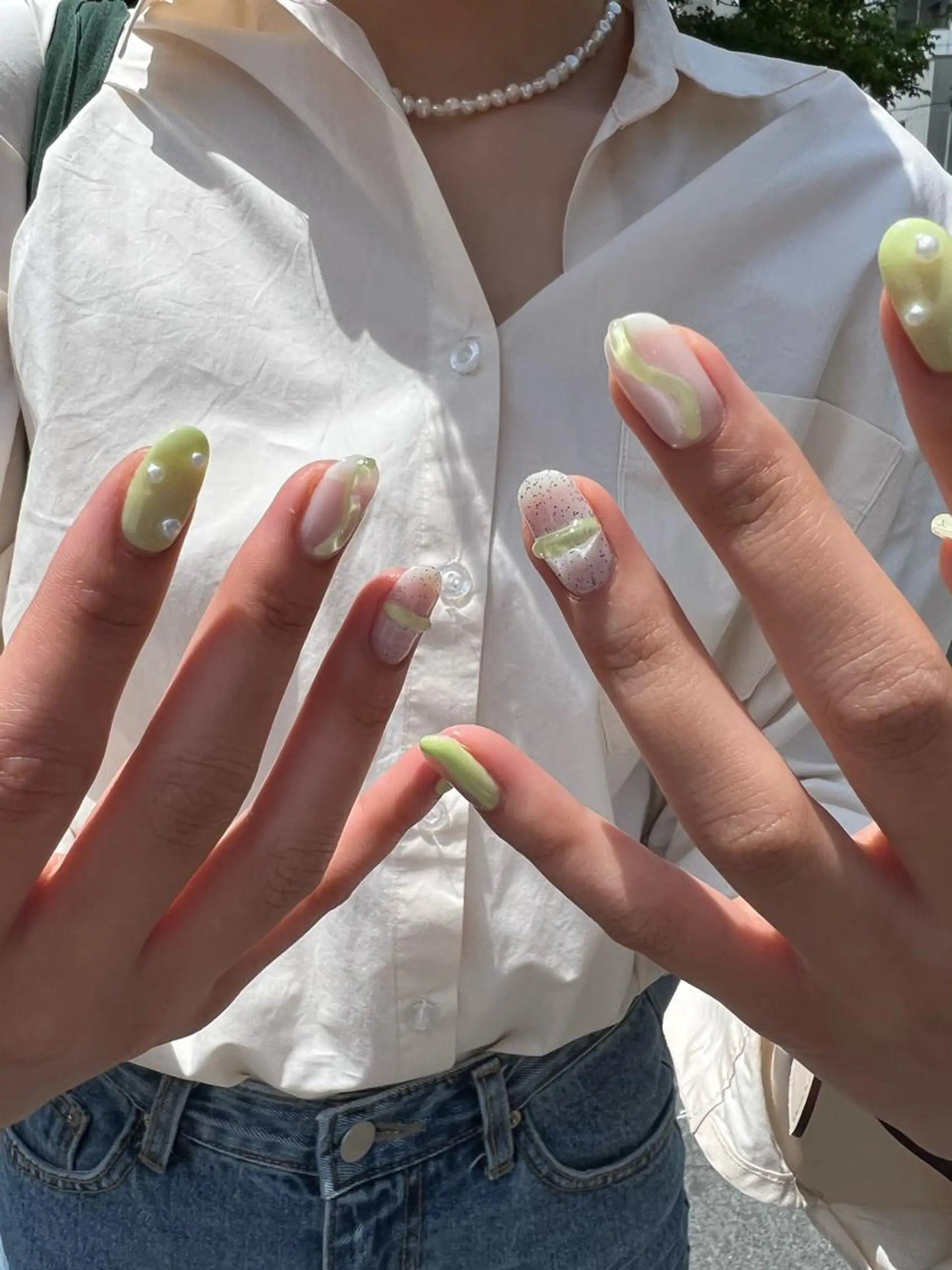 ネイル 個性派／中韓ネイル SAKURAのネイルデザイン