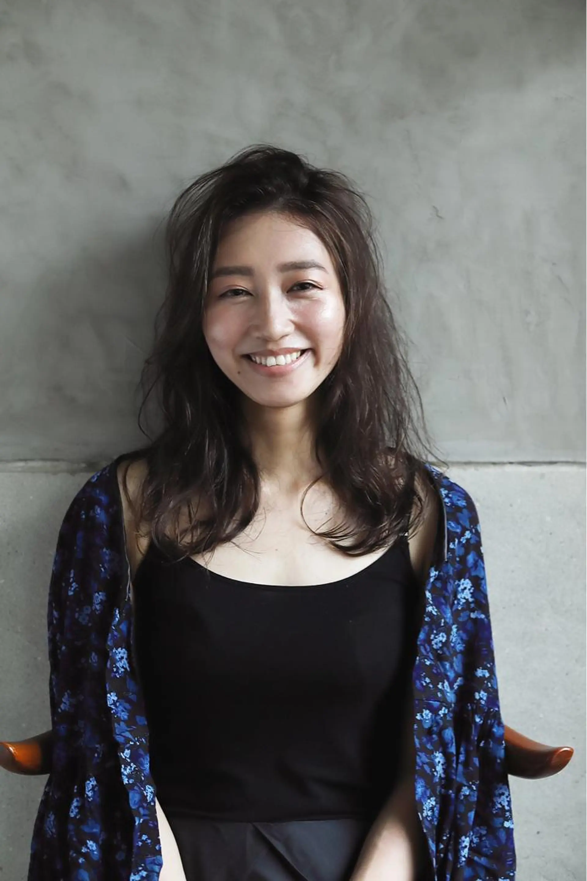 セミロング 落合 妙佳のヘアスタイル